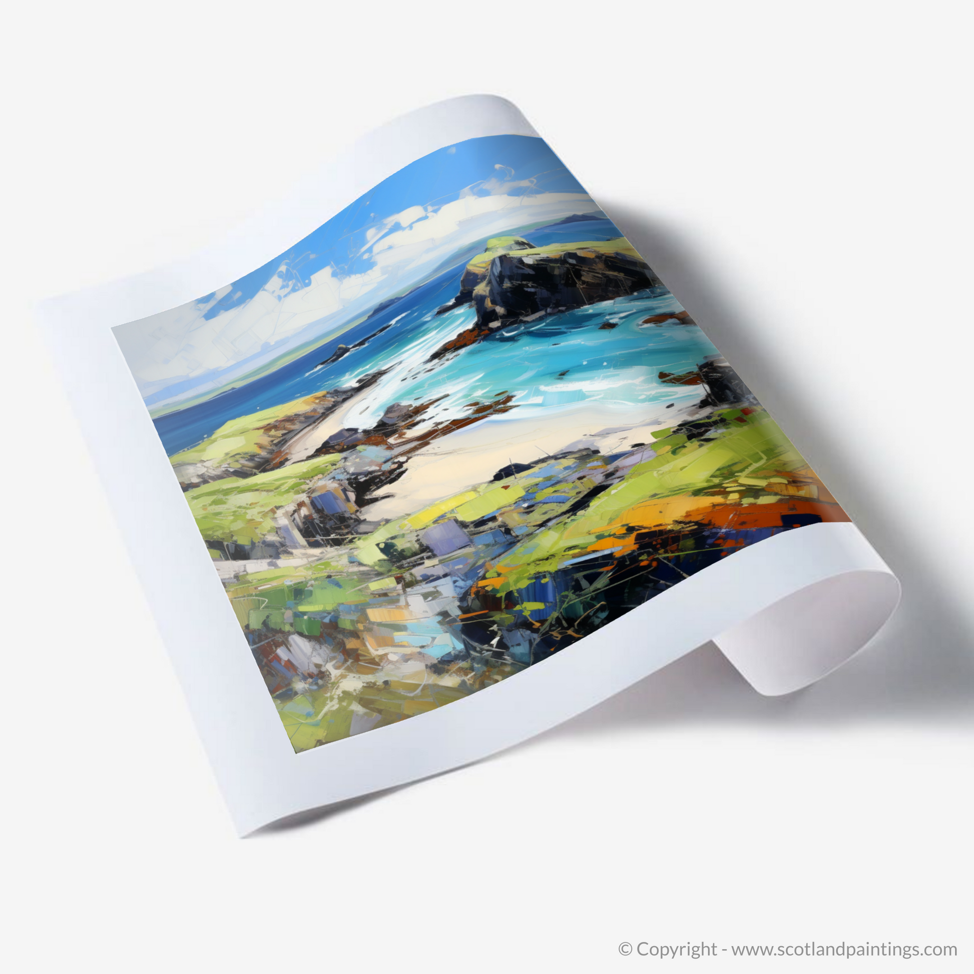 Art Print of Kiloran Bay, Isle of Colonsay