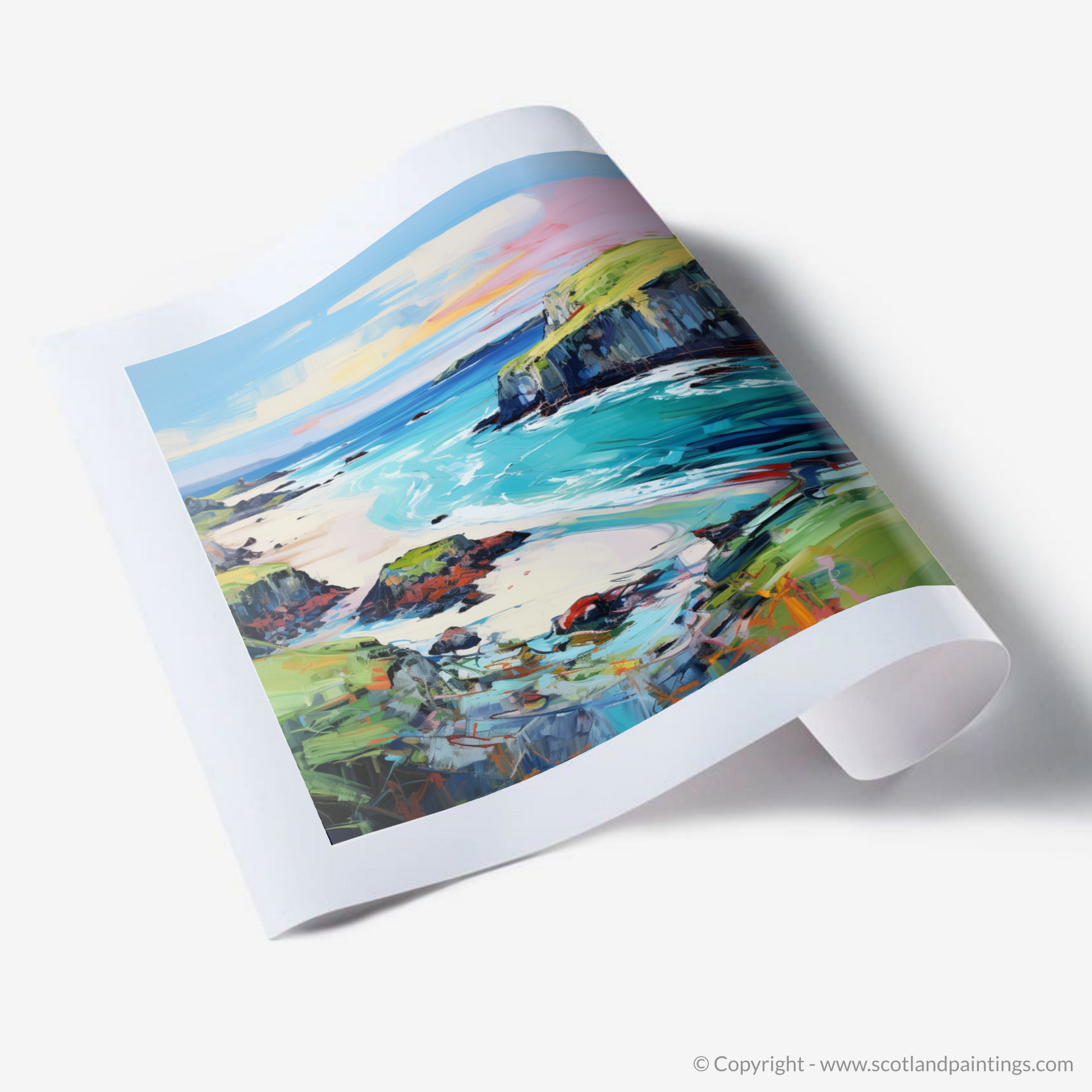 Art Print of Kiloran Bay, Isle of Colonsay