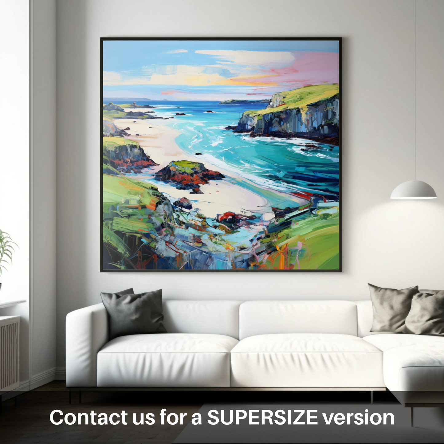 Huge supersize print of Kiloran Bay, Isle of Colonsay