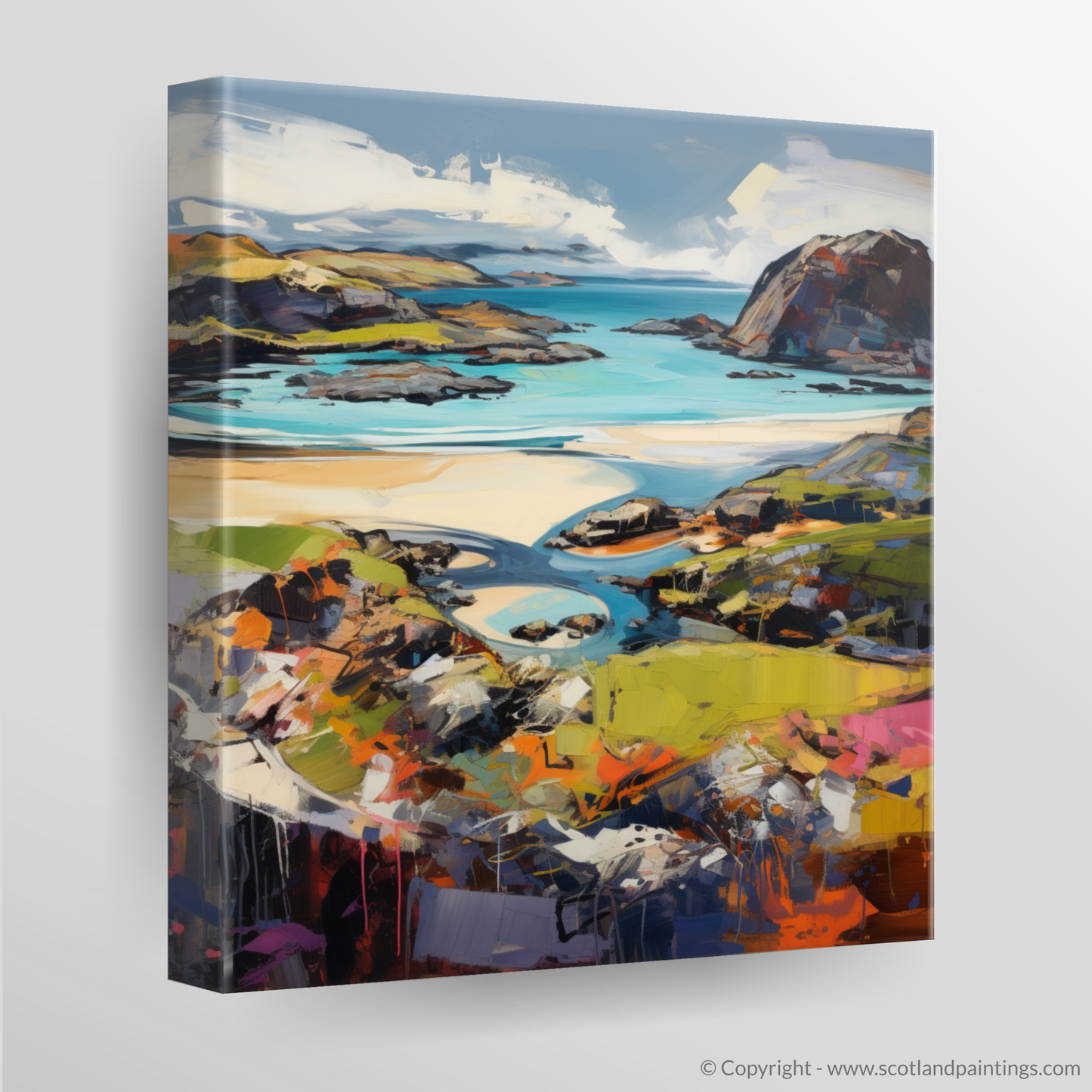 Canvas Print of Kiloran Bay, Isle of Colonsay