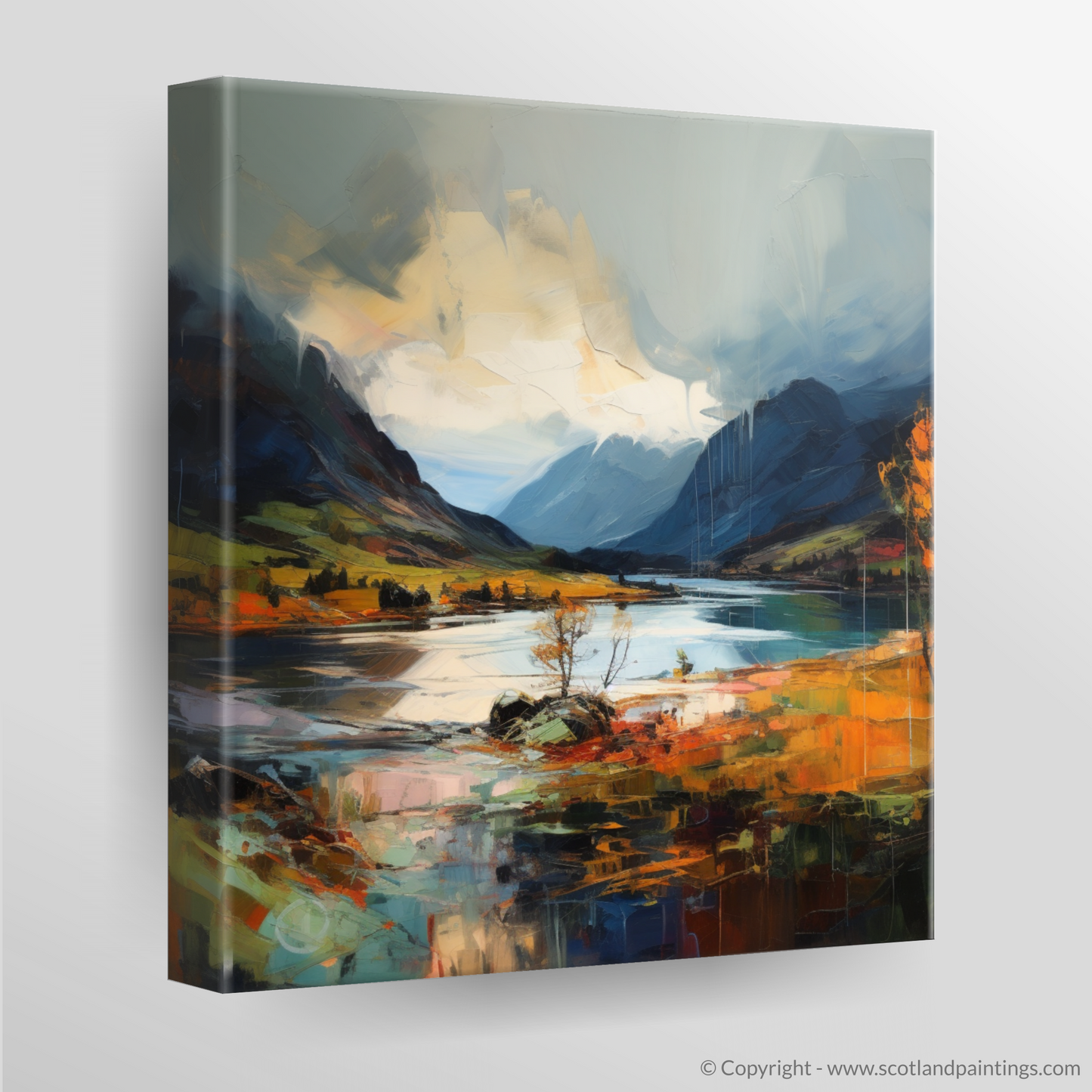 Canvas Print of Loch Shiel, Highlands