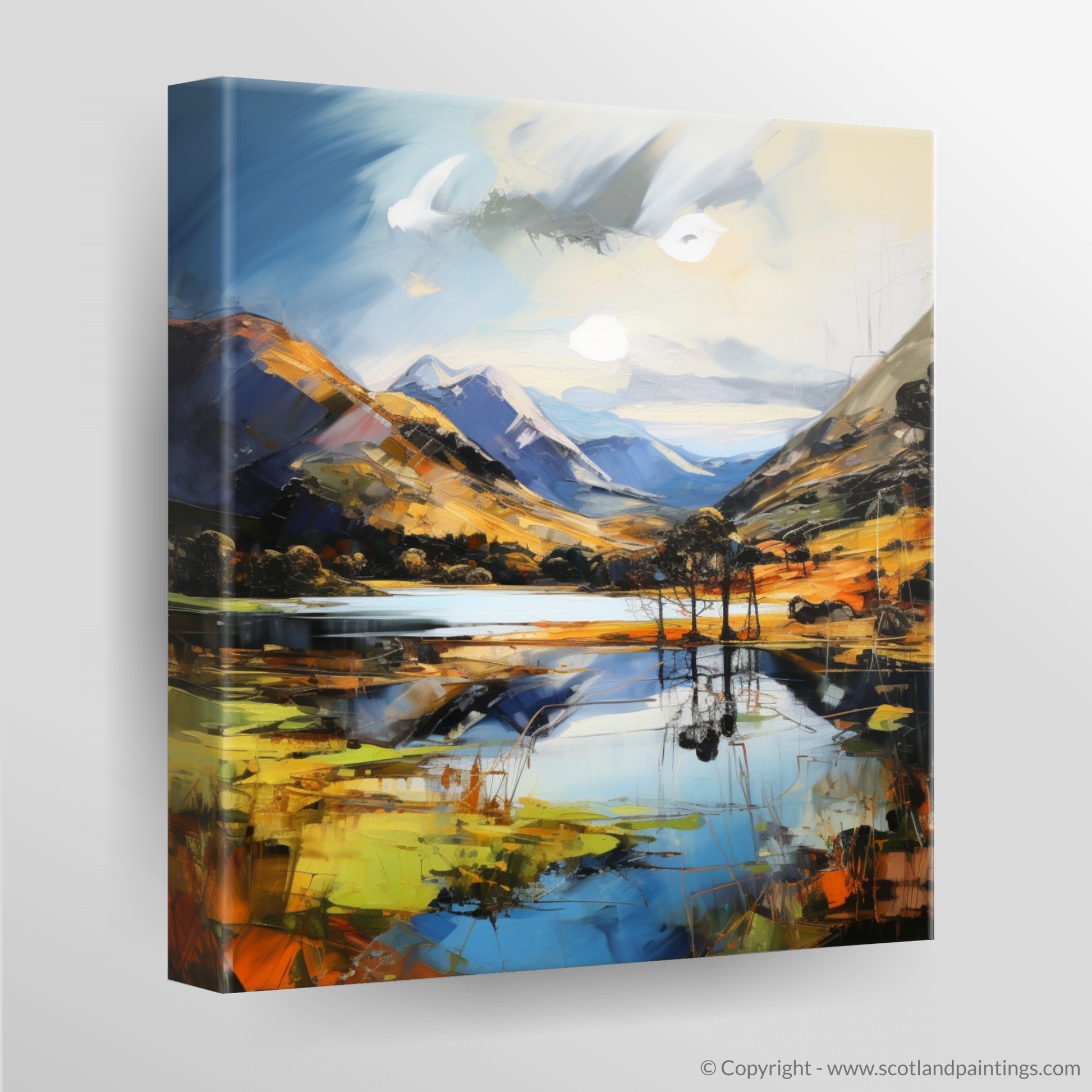 Canvas Print of Loch Shiel, Highlands