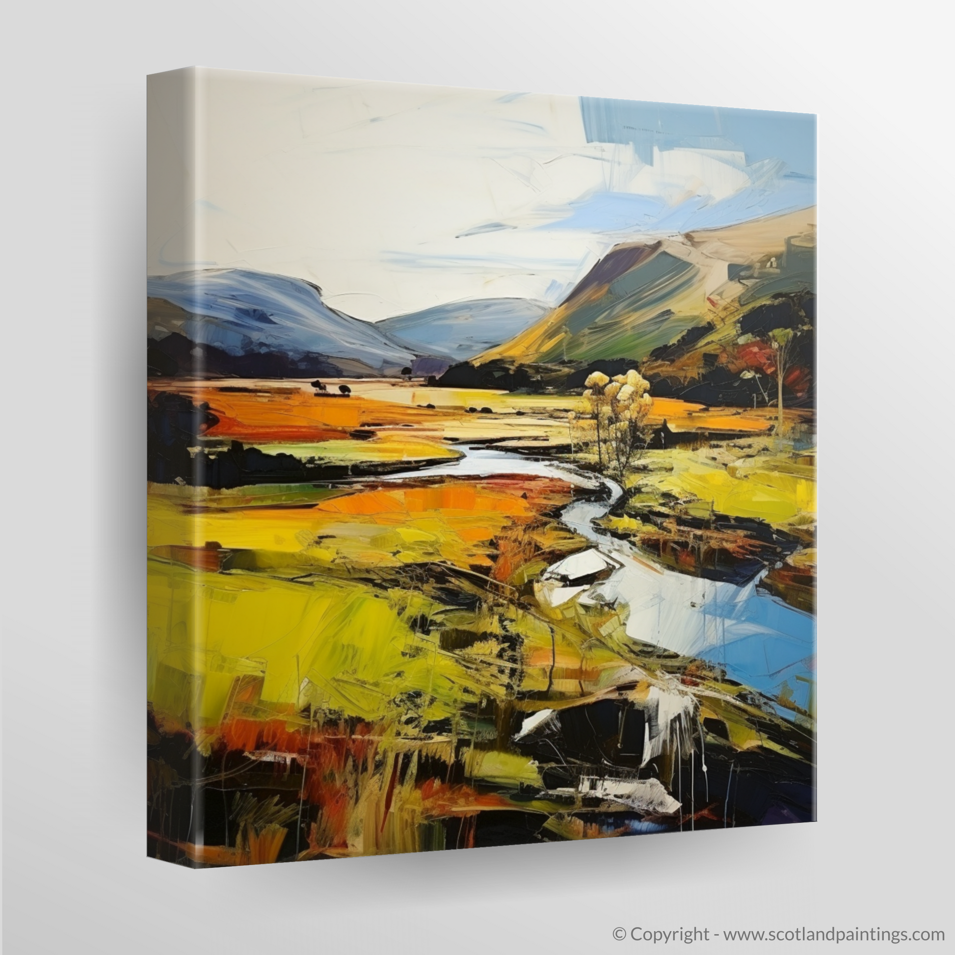 Canvas Print of Glen Esk, Angus