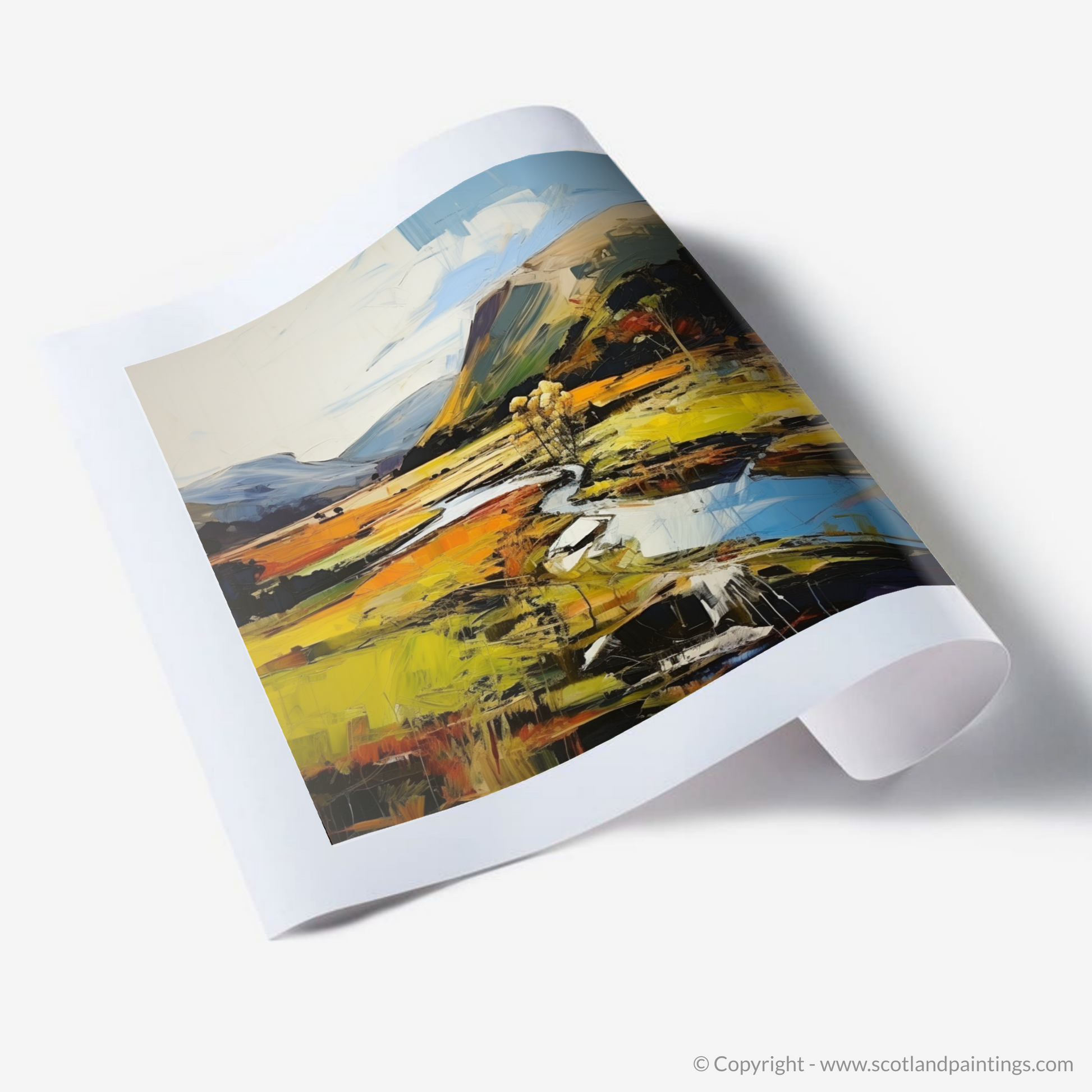 Art Print of Glen Esk, Angus