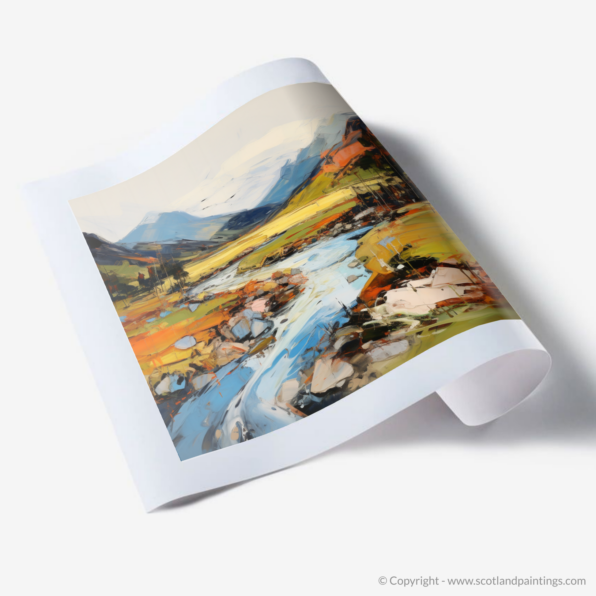 Art Print of Glen Esk, Angus