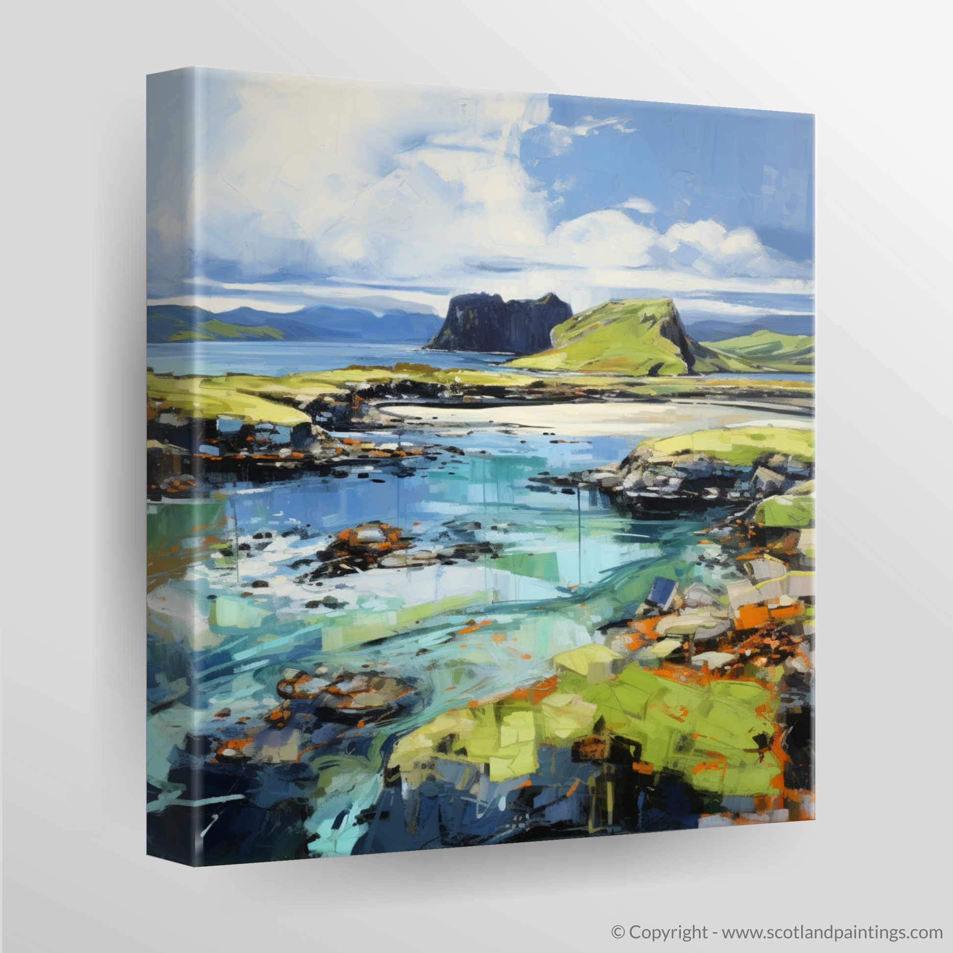 Canvas Print of Isle of Canna, Inner Hebrides