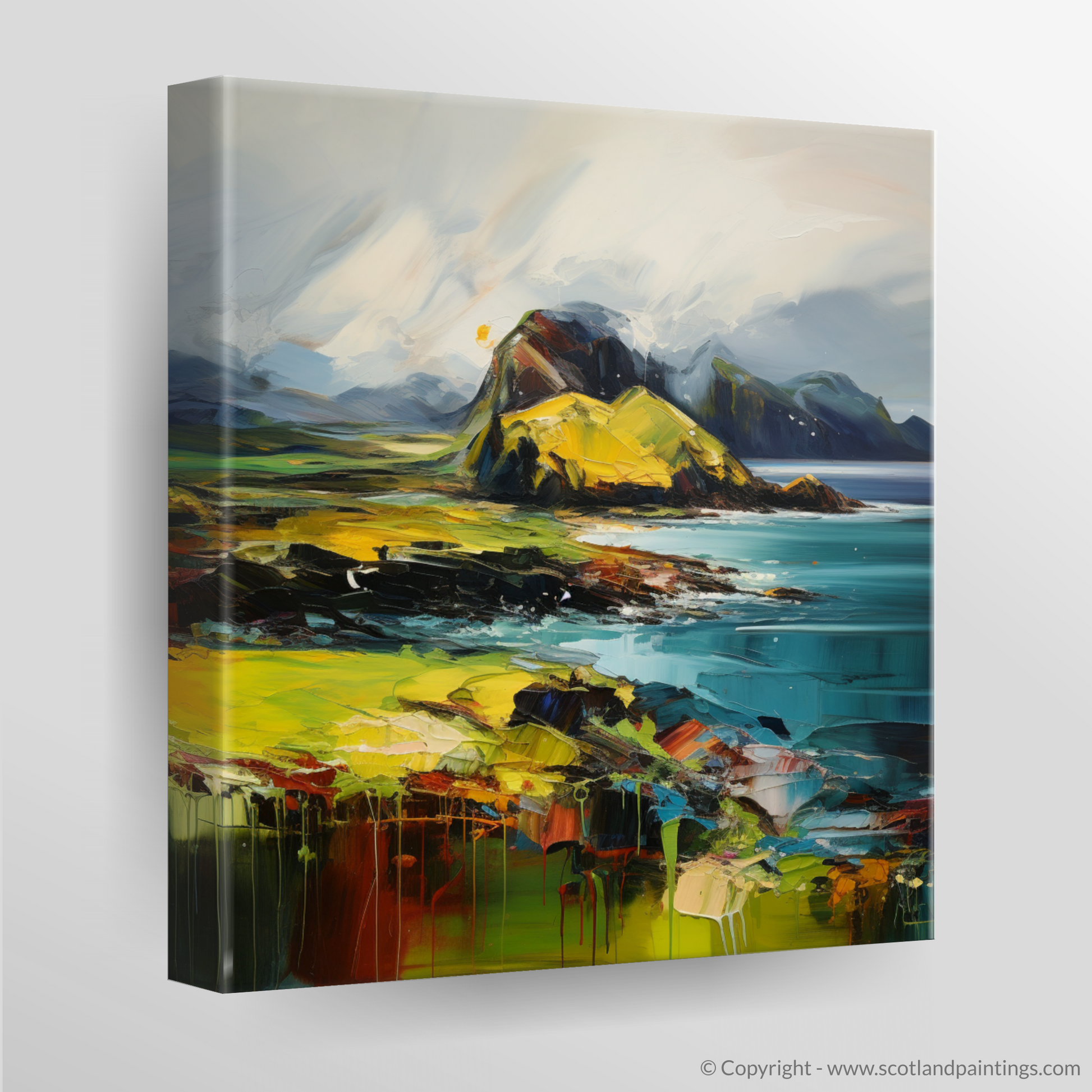 Canvas Print of Isle of Canna, Inner Hebrides