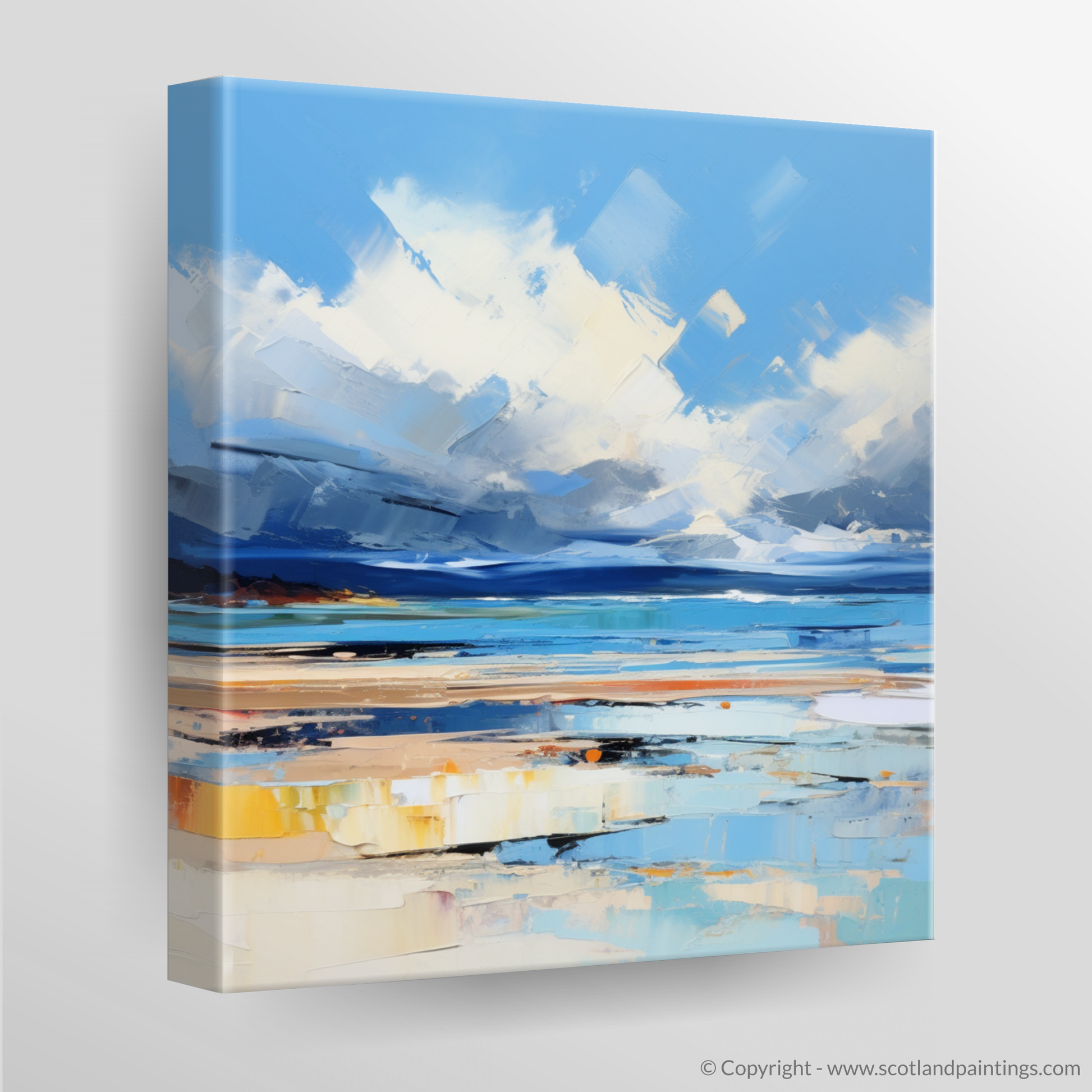 Canvas Print of Nairn Beach, Nairn