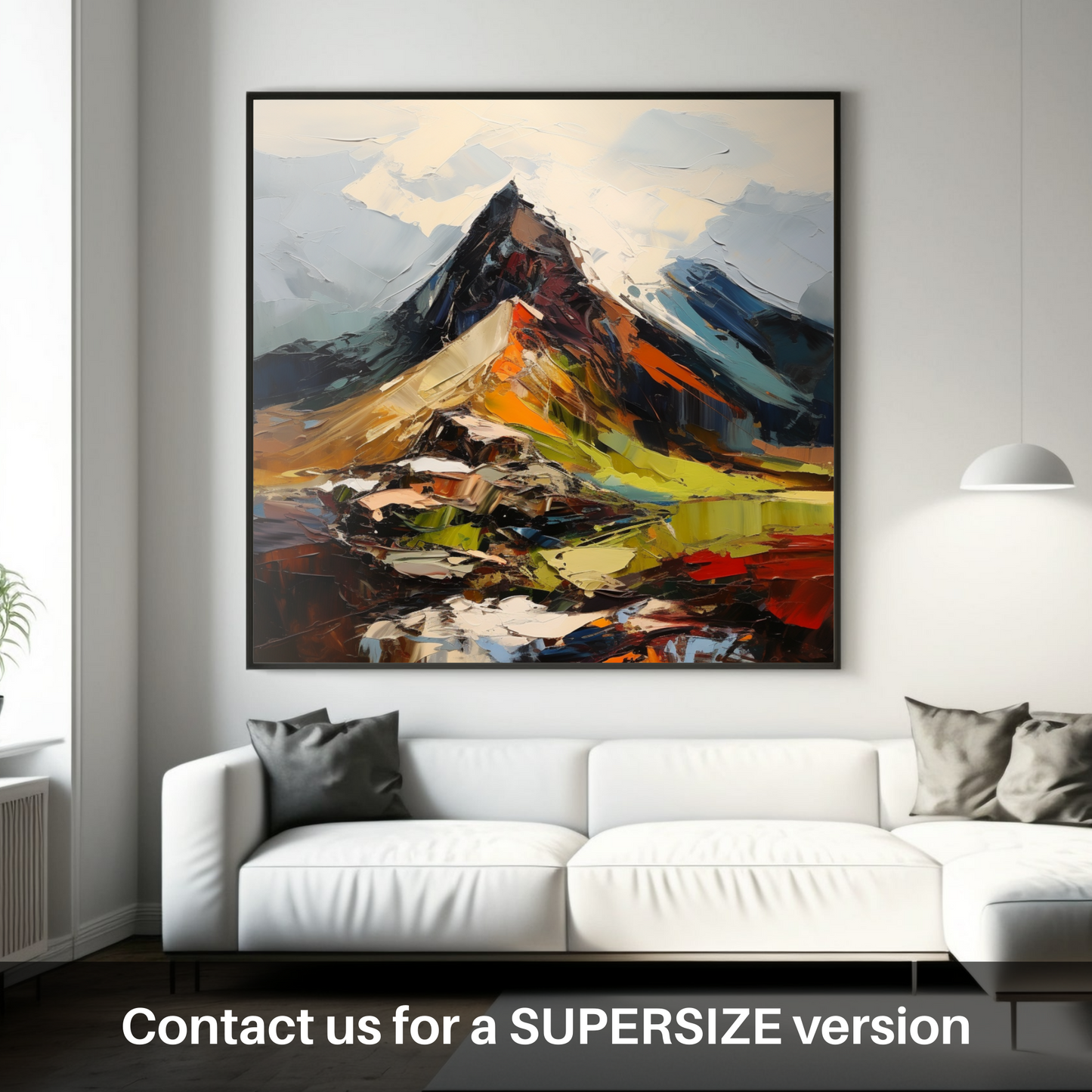 Huge supersize print of Cairn Gorm, Highlands