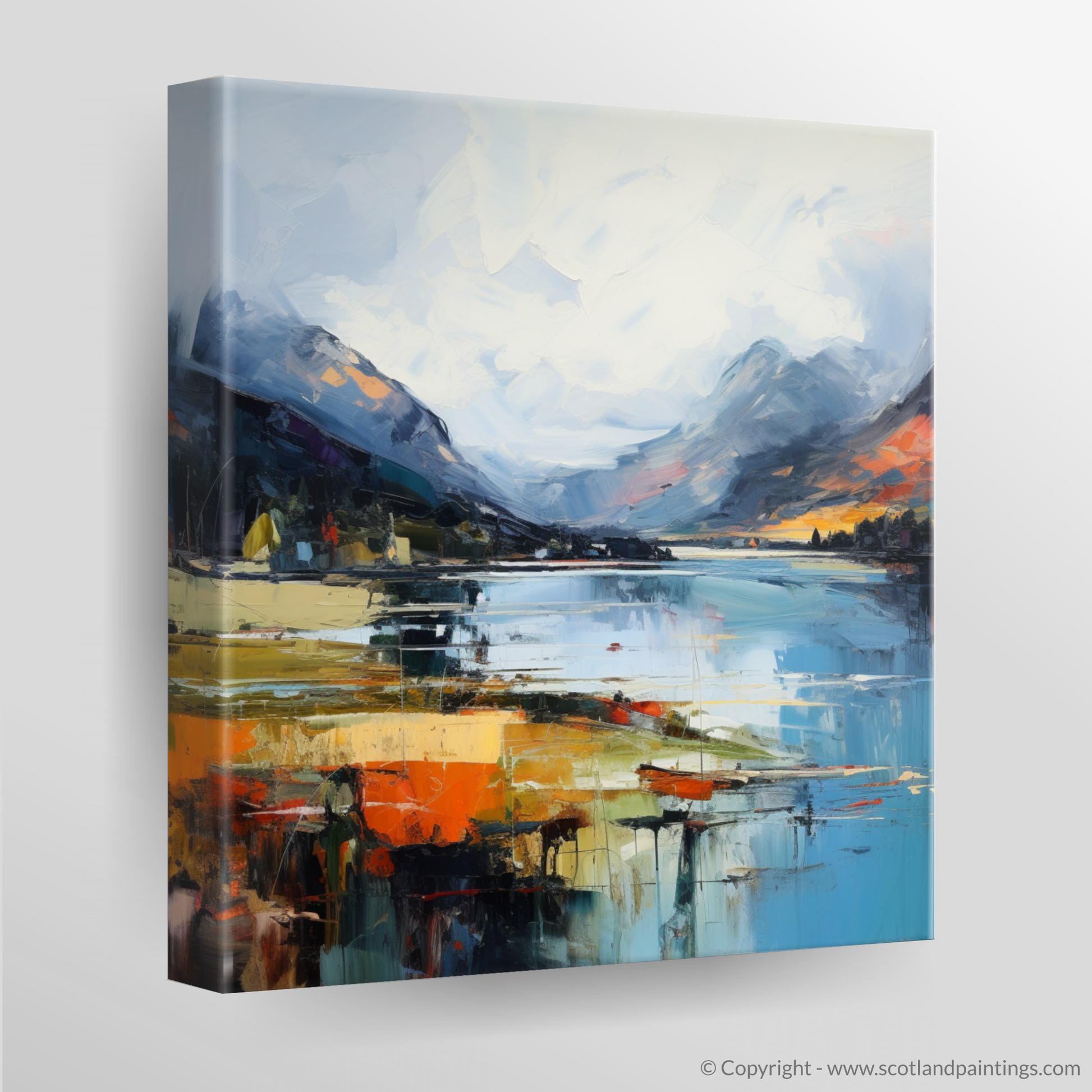 Canvas Print of Loch Leven, Highlands