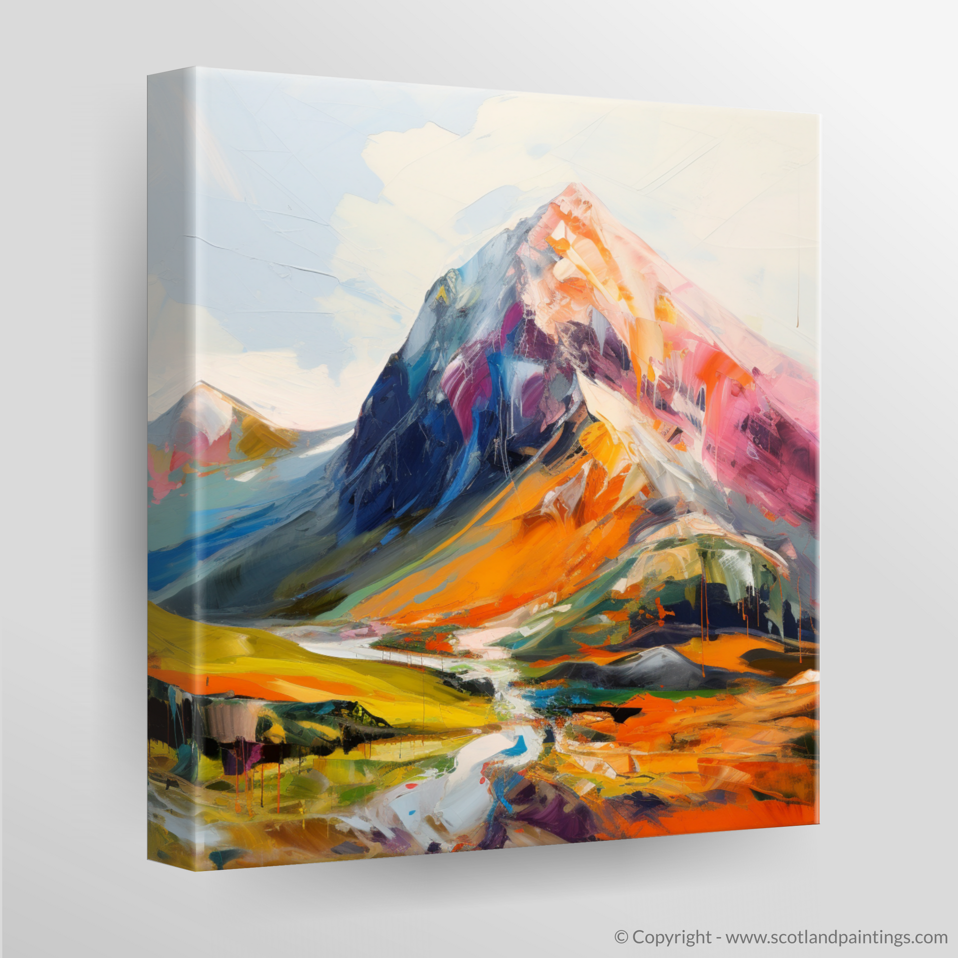 Canvas Print of Stob Binnein