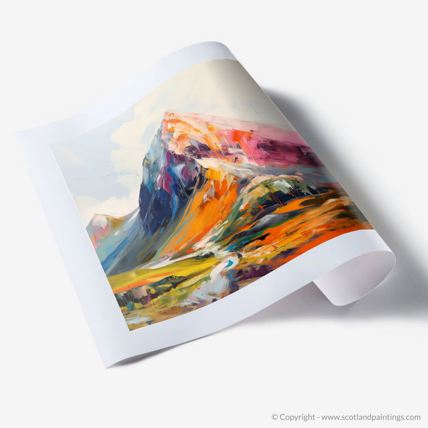 Art Print of Stob Binnein