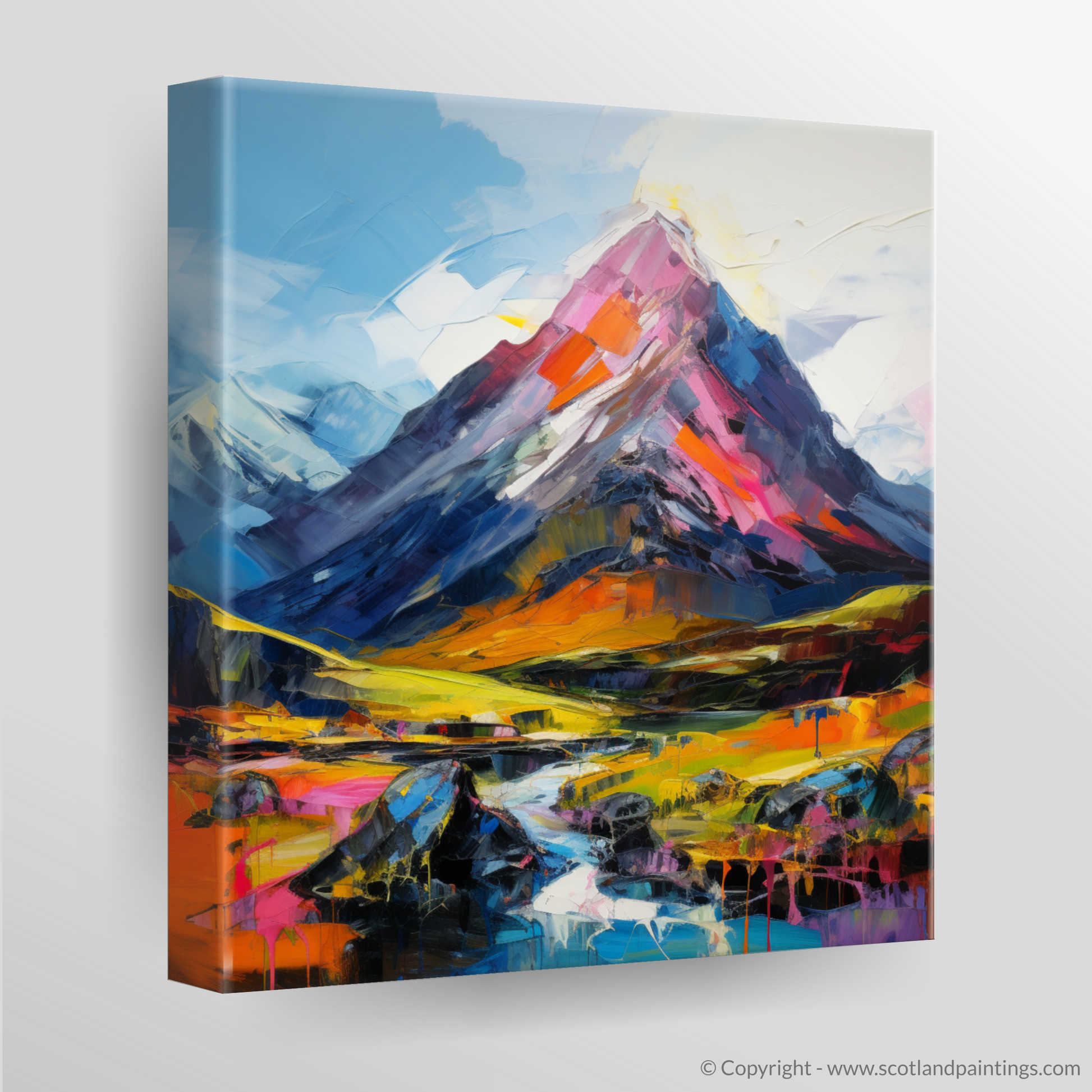 Canvas Print of Stob Binnein