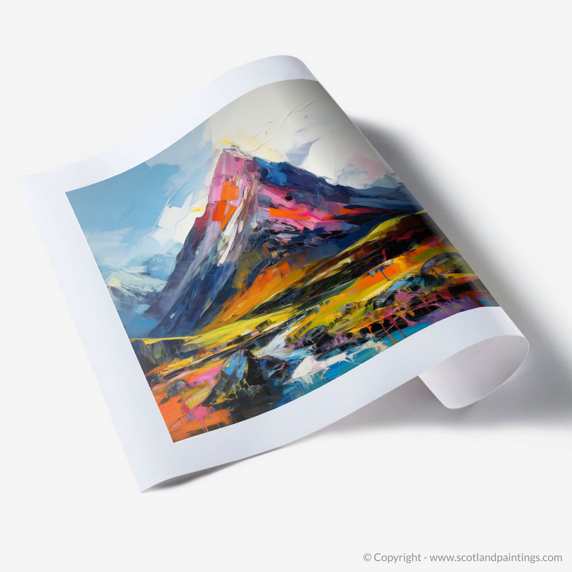 Art Print of Stob Binnein