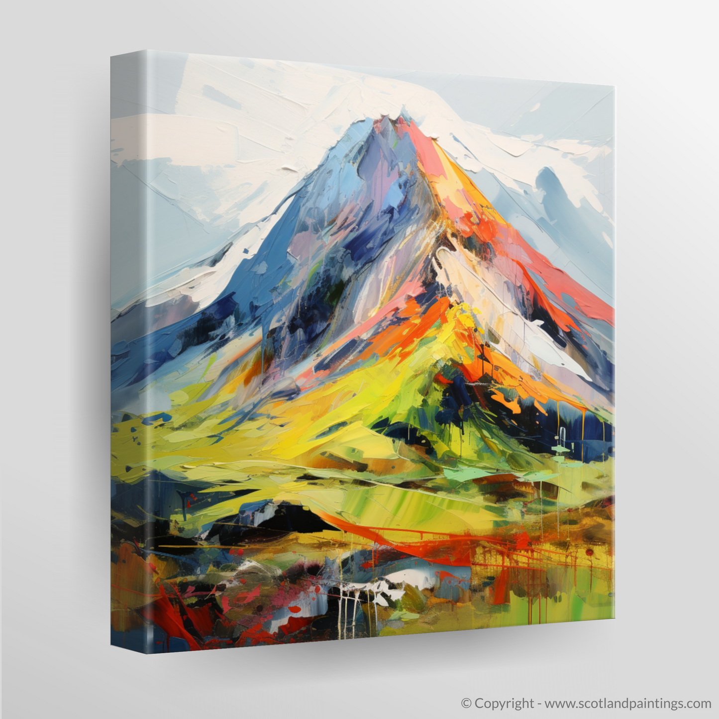 Canvas Print of Stob Binnein