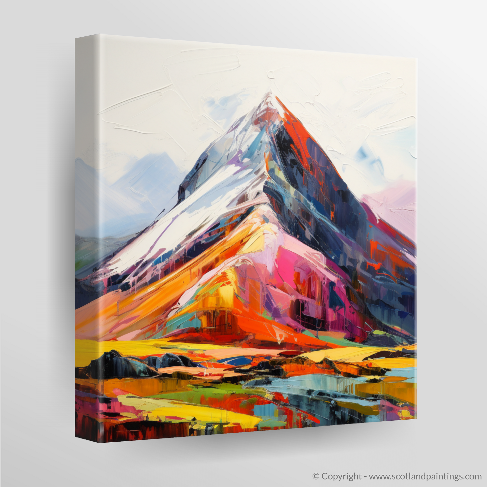 Canvas Print of Stob Binnein