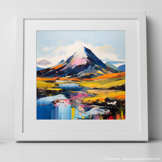 Painting and Art Print of Beinn a' Chròin. Beinn a' Chròin: An Expressionist Odyssey.