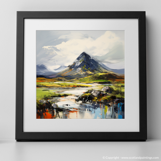 Art Print of Beinn a' Chròin with a black frame