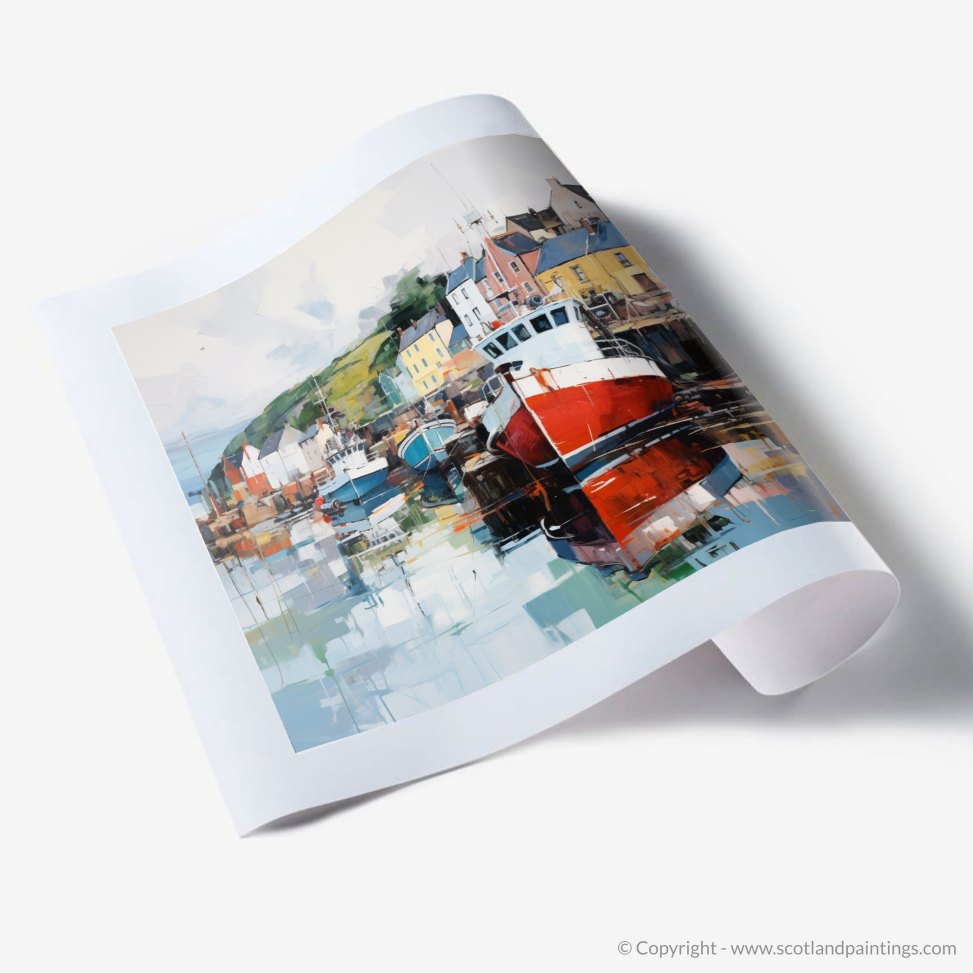 Art Print of Millport Harbour, Isle of Cumbrae