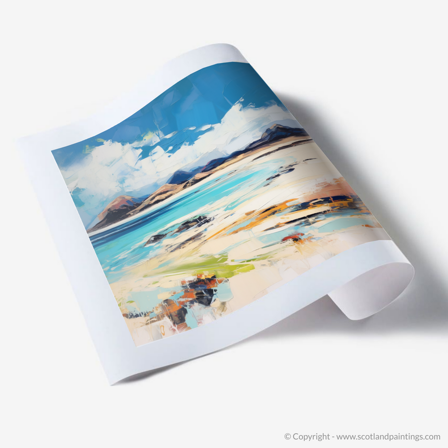 Art Print of Mellon Udrigle Beach, Wester Ross