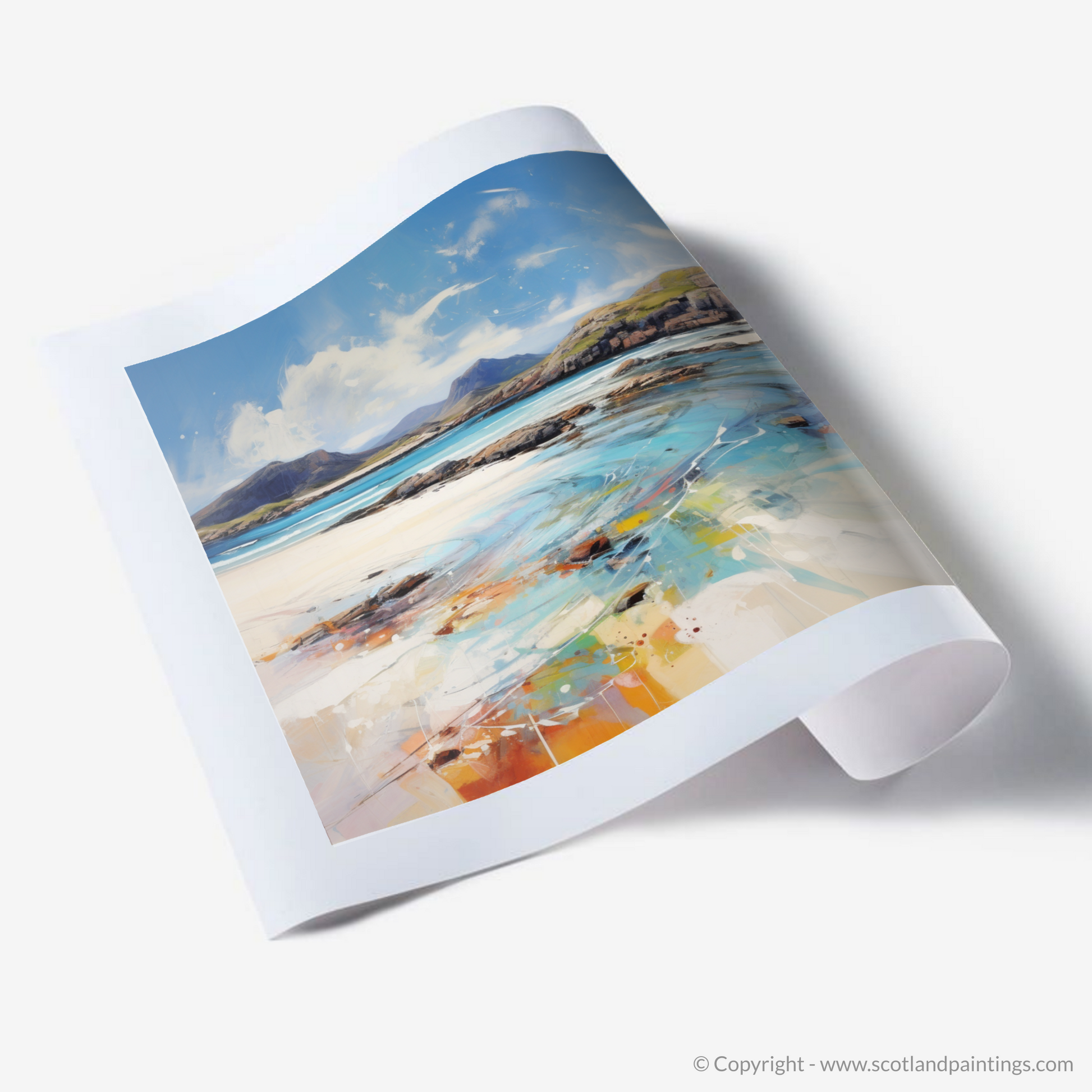 Art Print of Mellon Udrigle Beach, Wester Ross