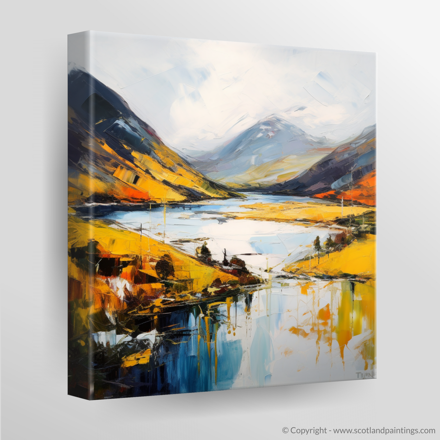 Canvas Print of Loch Shiel, Highlands