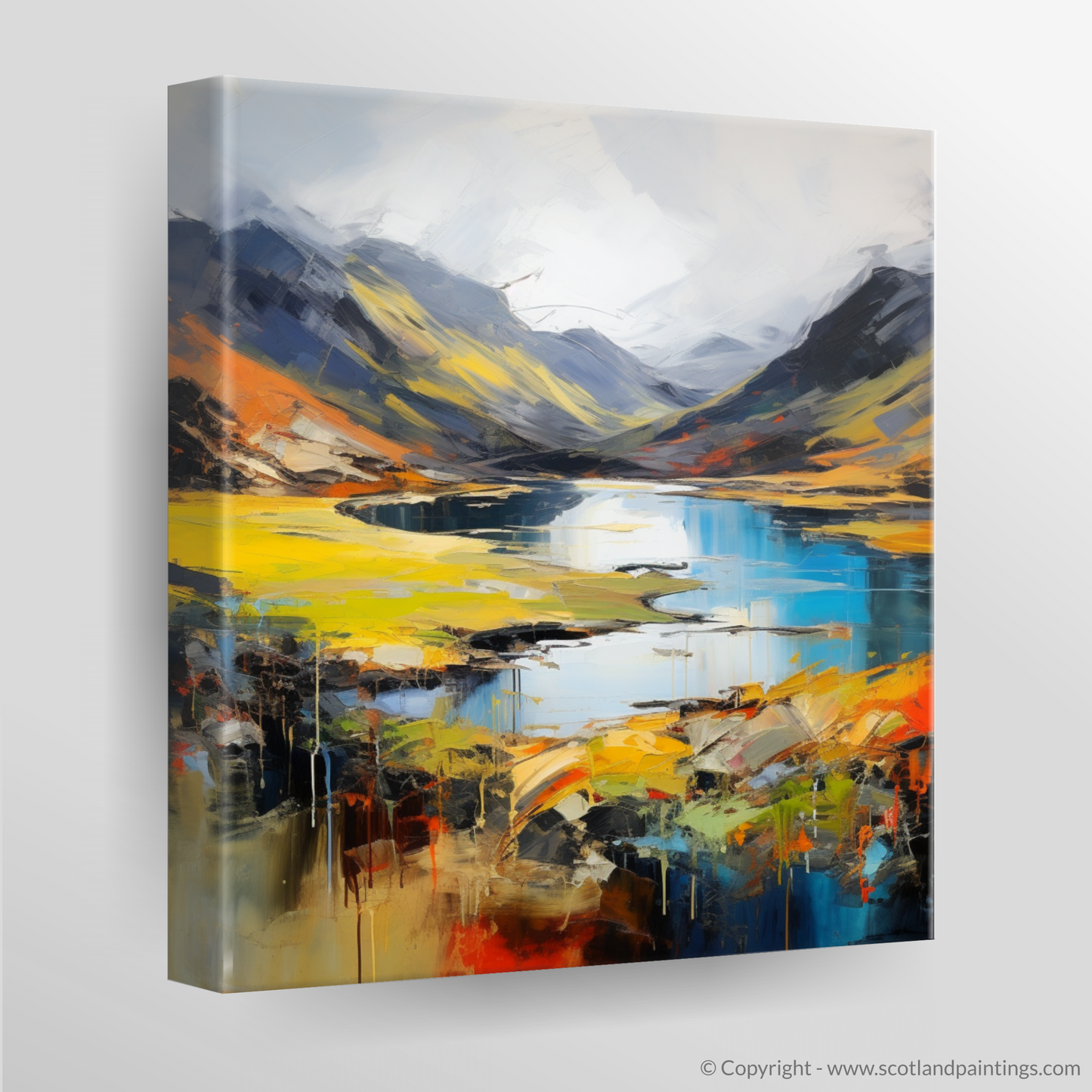 Canvas Print of Loch Shiel, Highlands