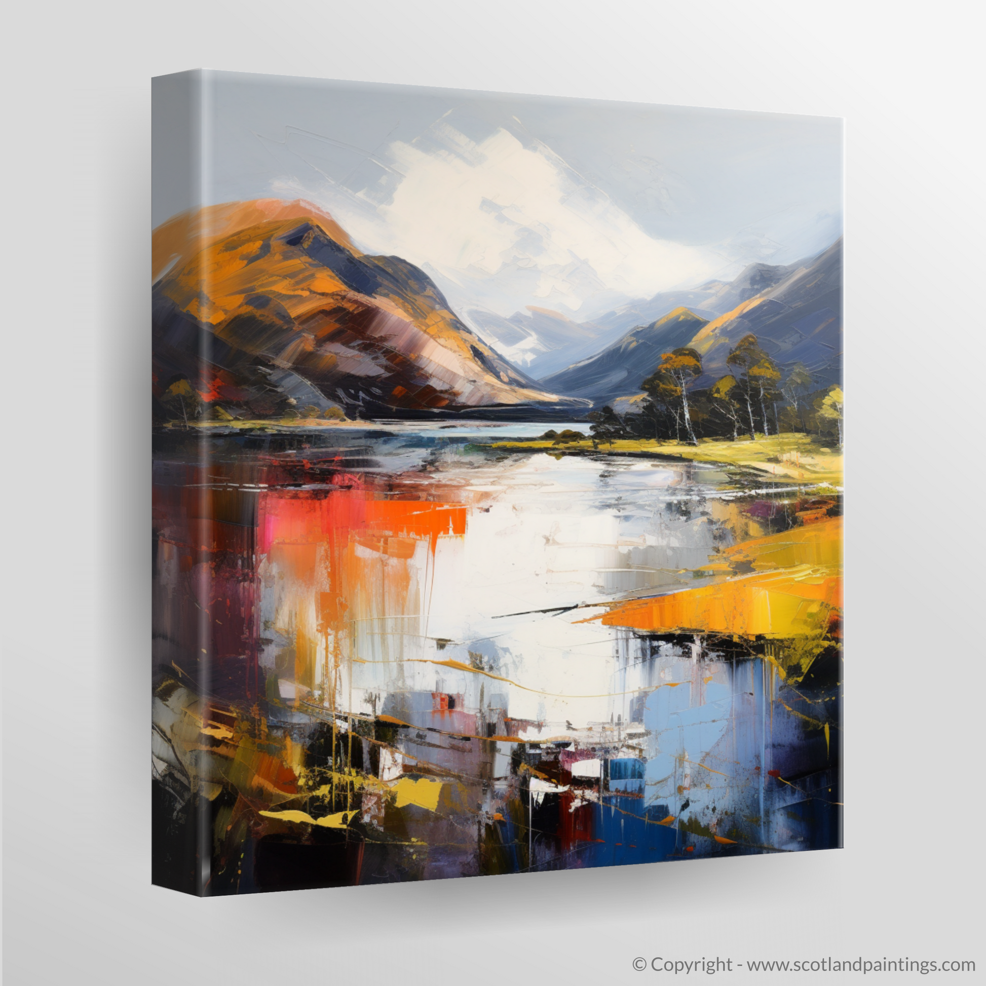 Canvas Print of Loch Shiel, Highlands