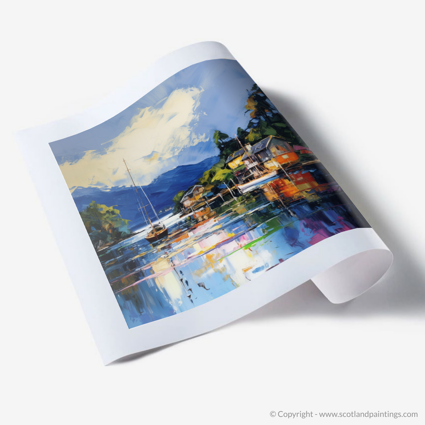 Art Print of Balmaha Harbour, Loch Lomond