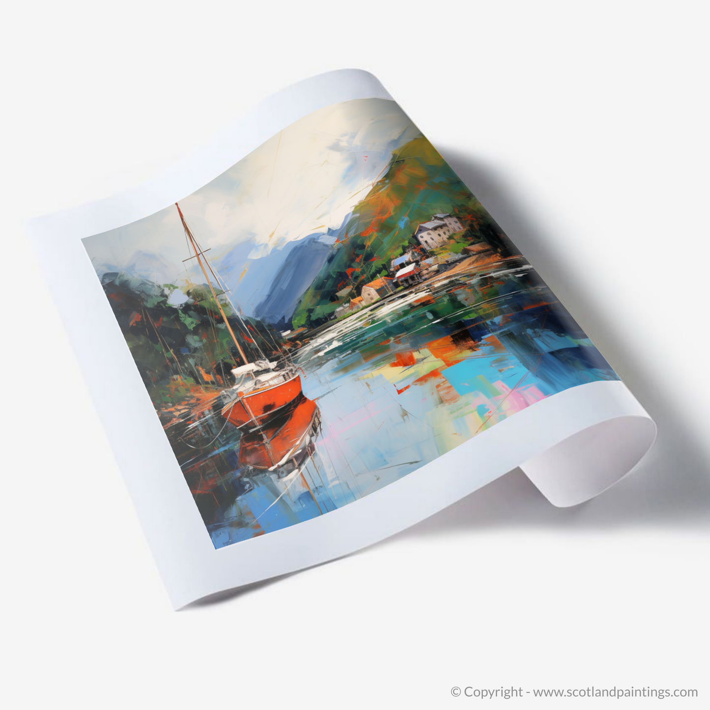 Art Print of Balmaha Harbour, Loch Lomond