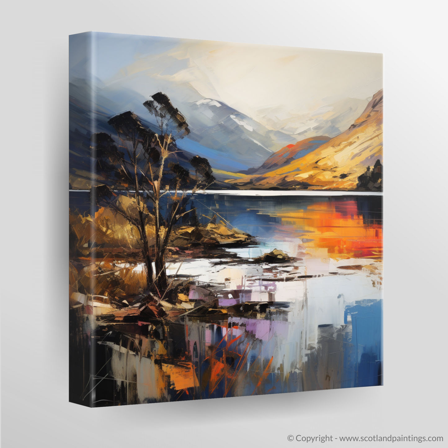 Canvas Print of Loch Lochy, Highlands