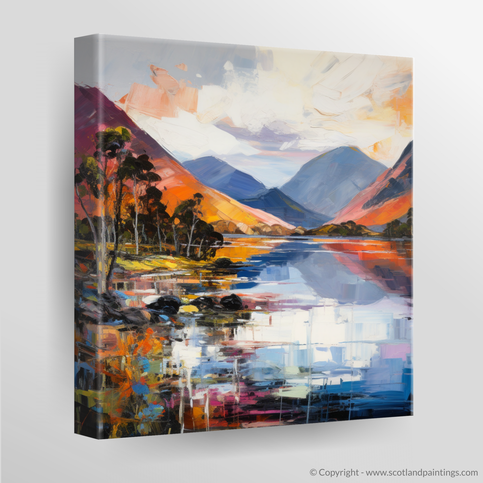 Canvas Print of Loch Lochy, Highlands