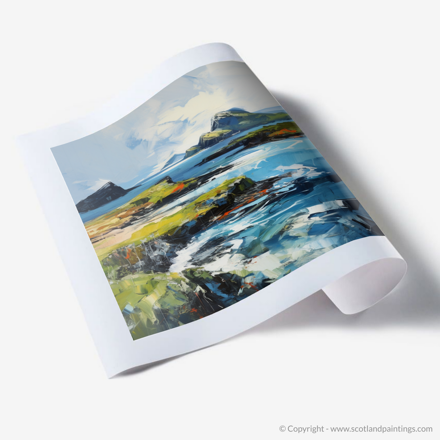 Art Print of Isle of Lismore, Inner Hebrides