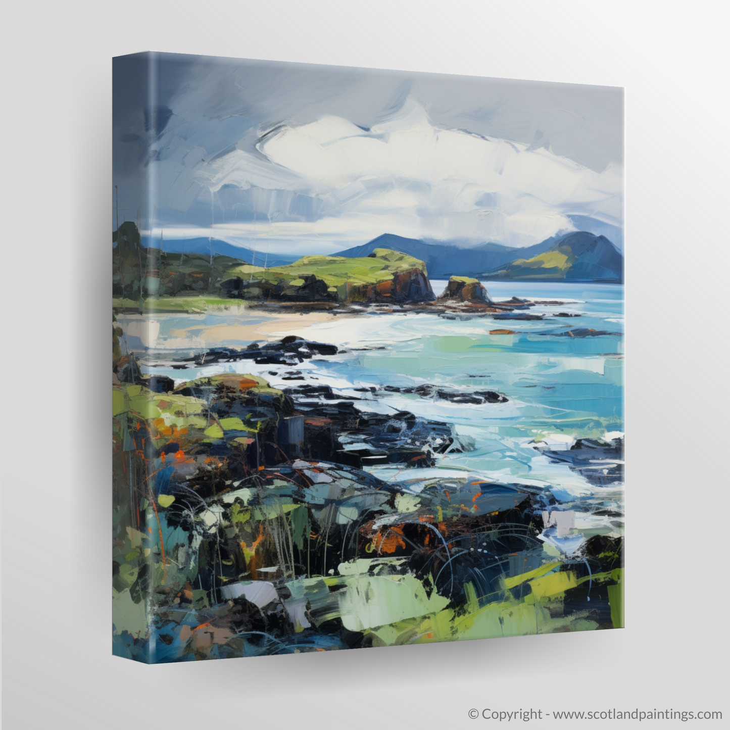 Canvas Print of Isle of Lismore, Inner Hebrides