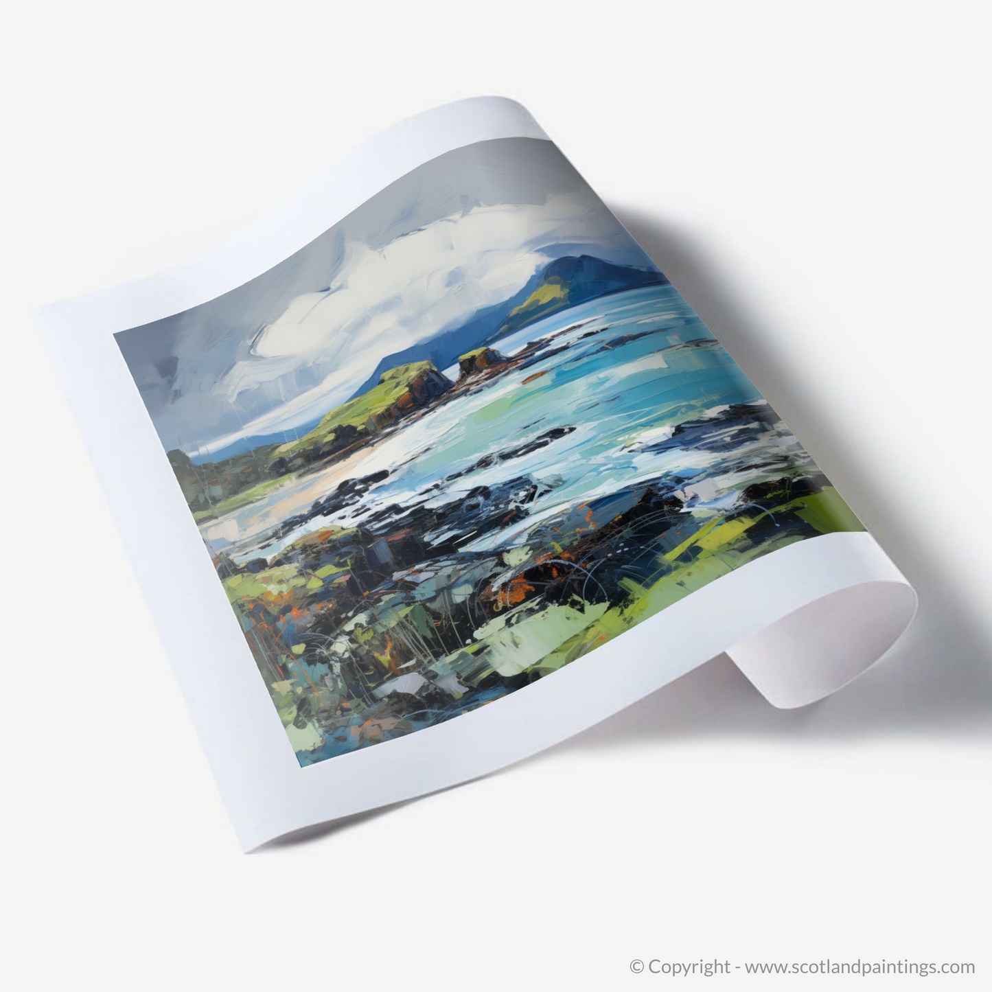 Art Print of Isle of Lismore, Inner Hebrides