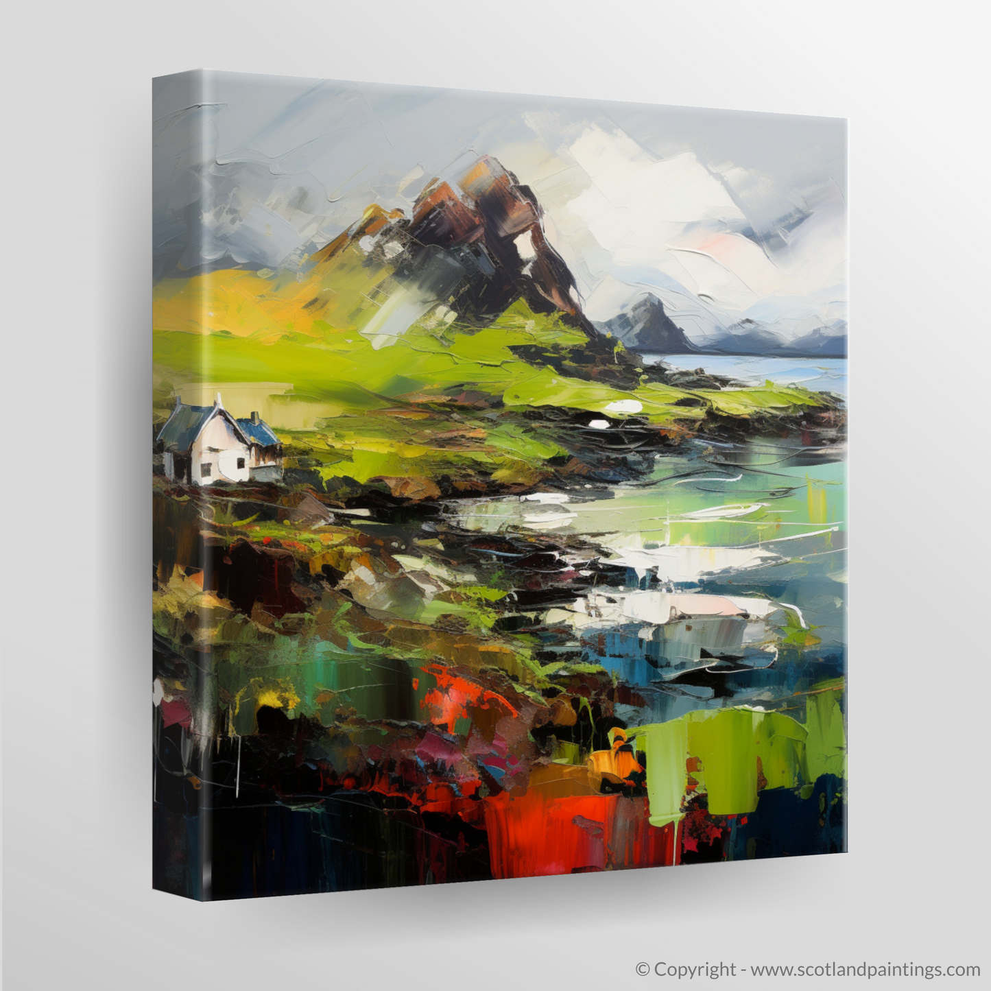 Canvas Print of Isle of Lismore, Inner Hebrides