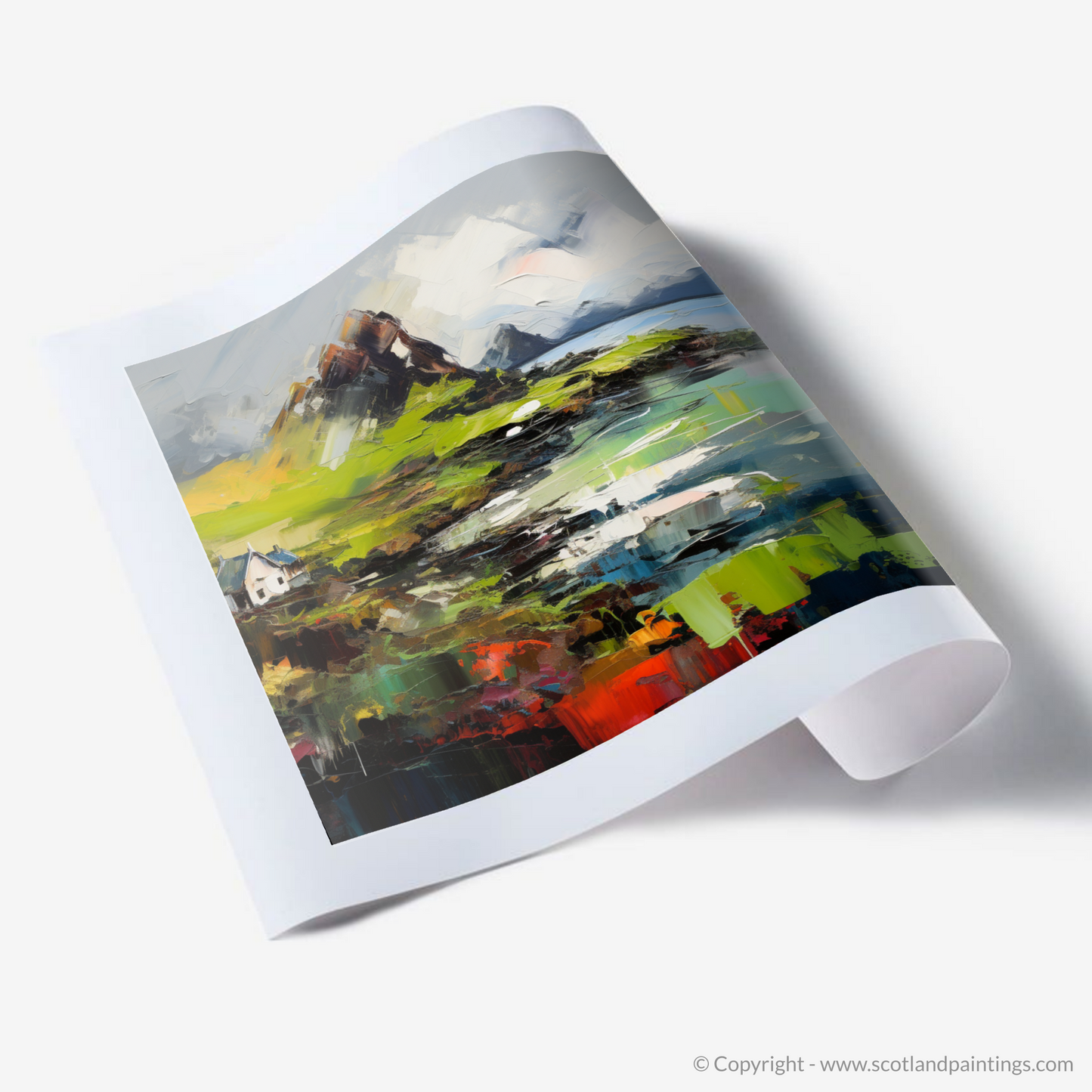 Art Print of Isle of Lismore, Inner Hebrides