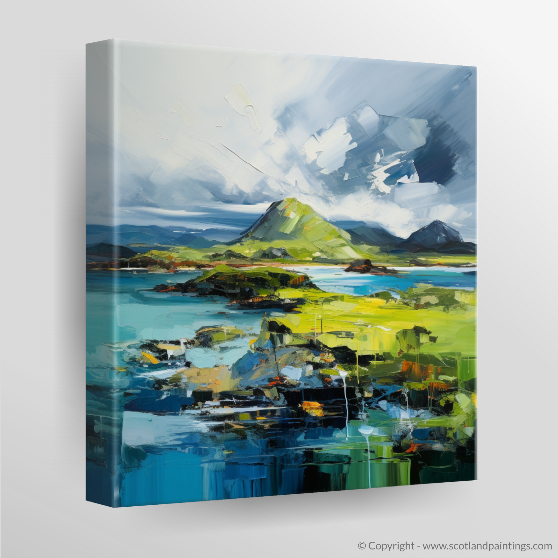 Canvas Print of Isle of Lismore, Inner Hebrides