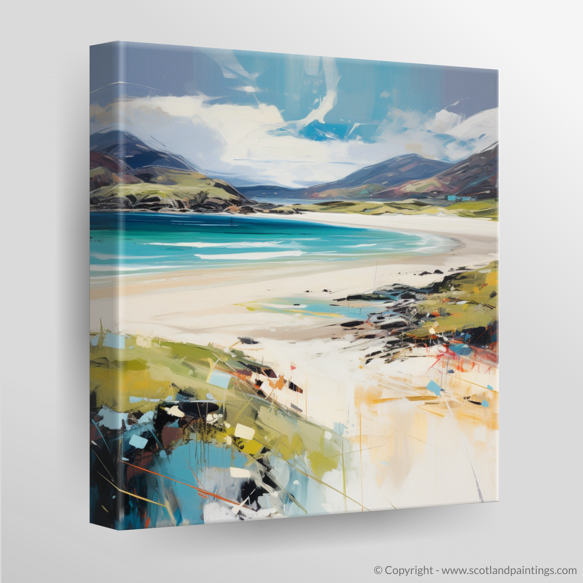 Canvas Print of Luskentyre Beach, Isle of Harris