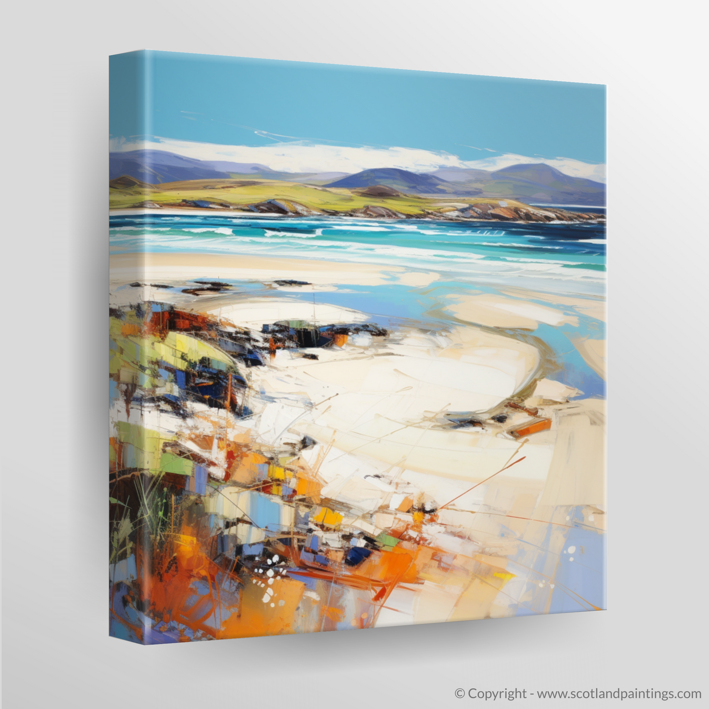 Canvas Print of Luskentyre Beach, Isle of Harris