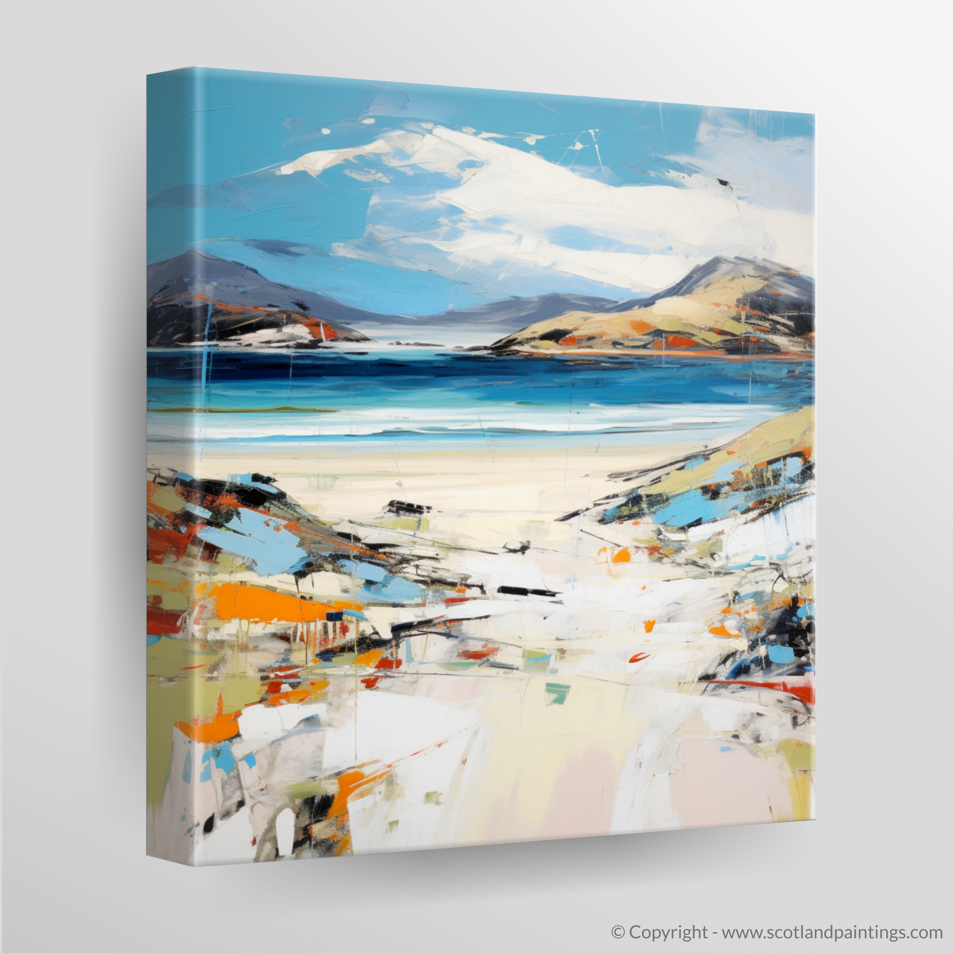 Canvas Print of Luskentyre Beach, Isle of Harris