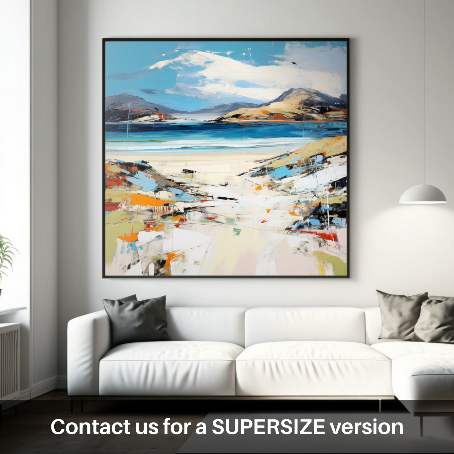 Huge supersize print of Luskentyre Beach, Isle of Harris