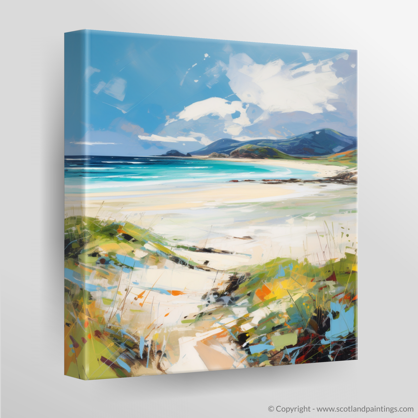 Canvas Print of Luskentyre Beach, Isle of Harris