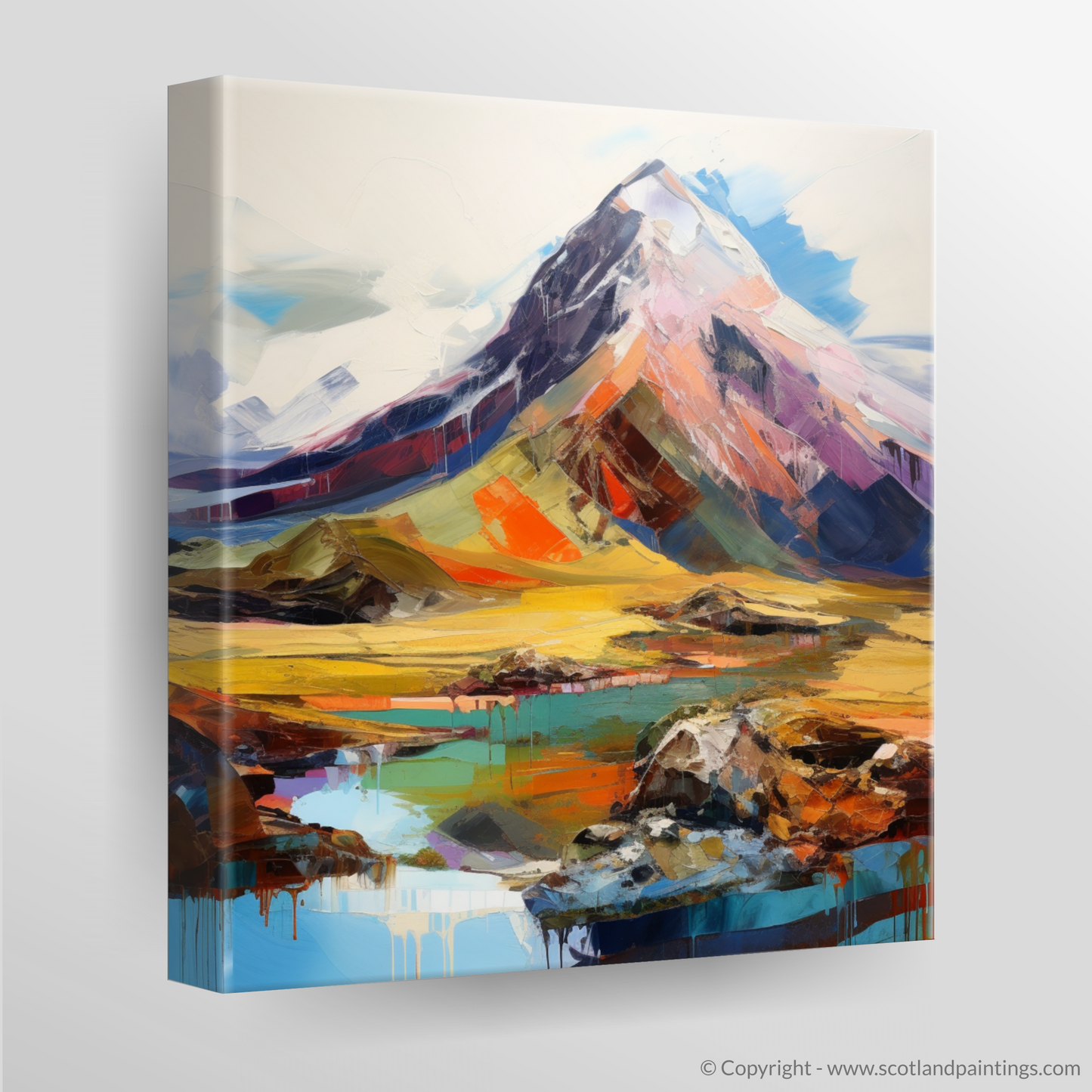 Canvas Print of Stob Binnein