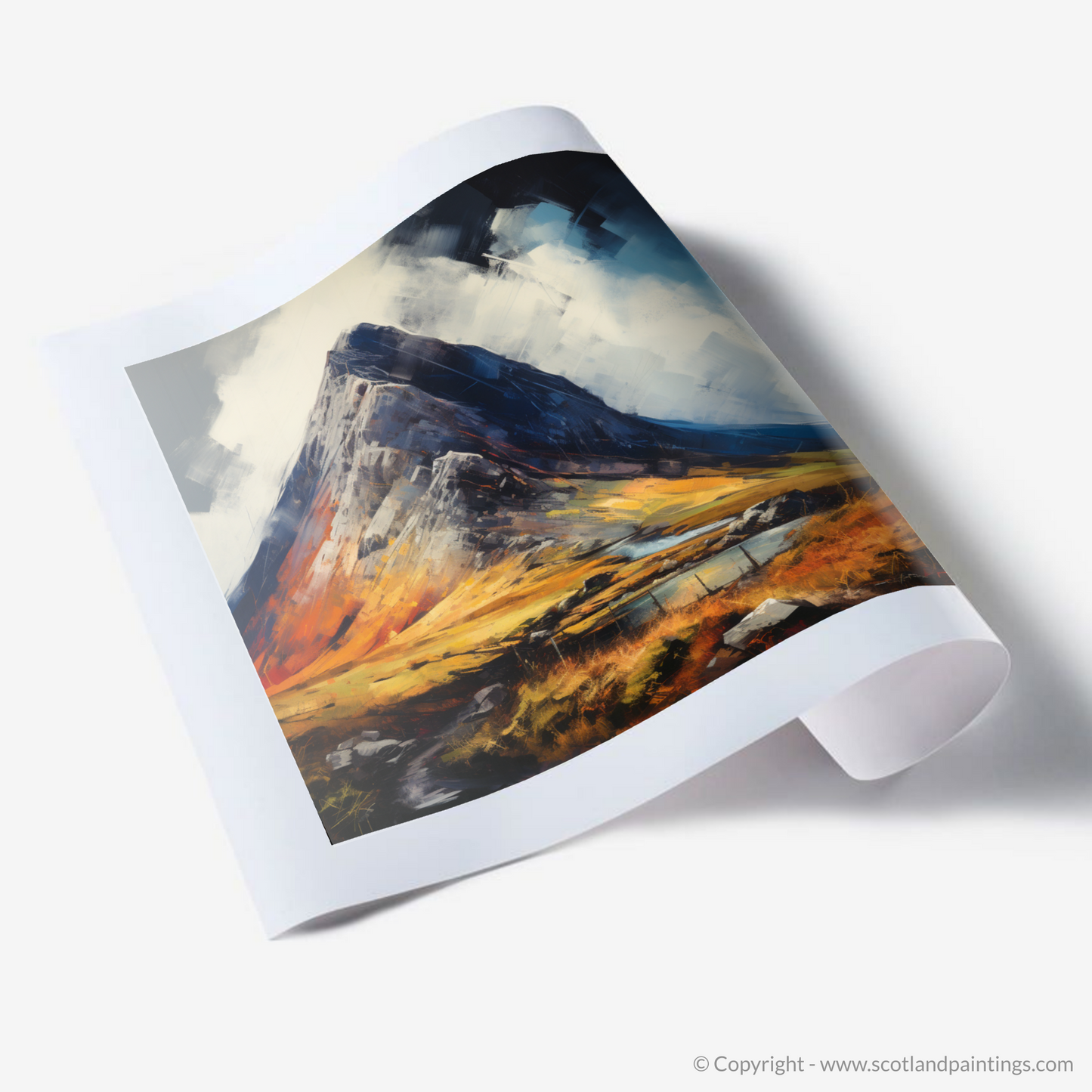 Art Print of Stob Dubh (Buachaille Etive Beag)