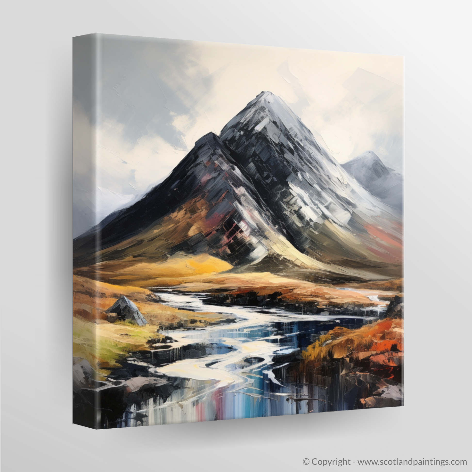 Canvas Print of Stob Dubh (Buachaille Etive Beag)