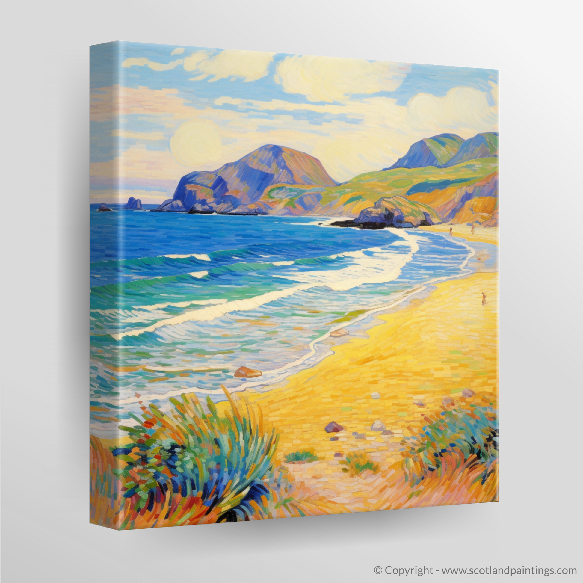 Canvas Print of Sandwood Bay, Sutherland in summer