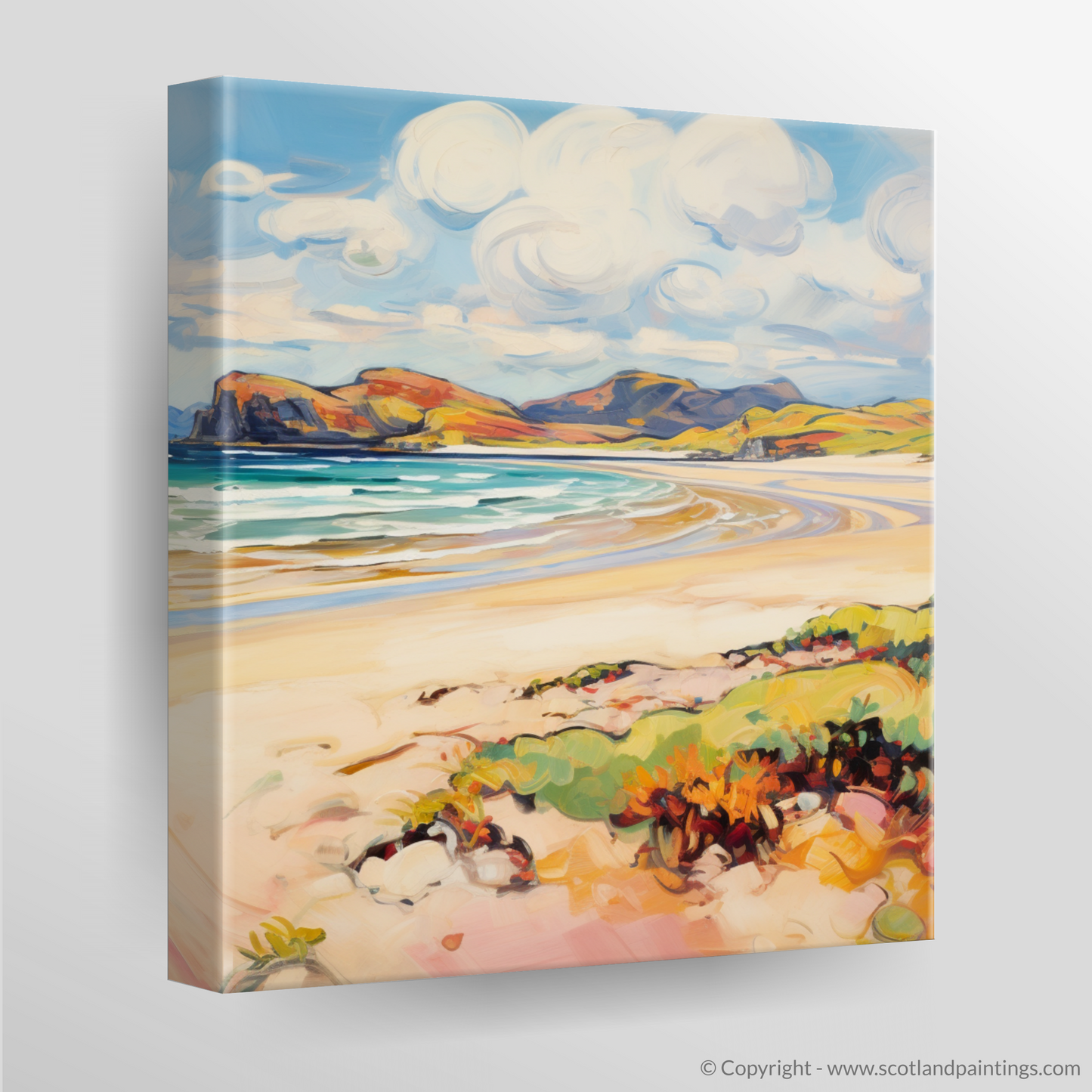 Canvas Print of Sandwood Bay, Sutherland in summer