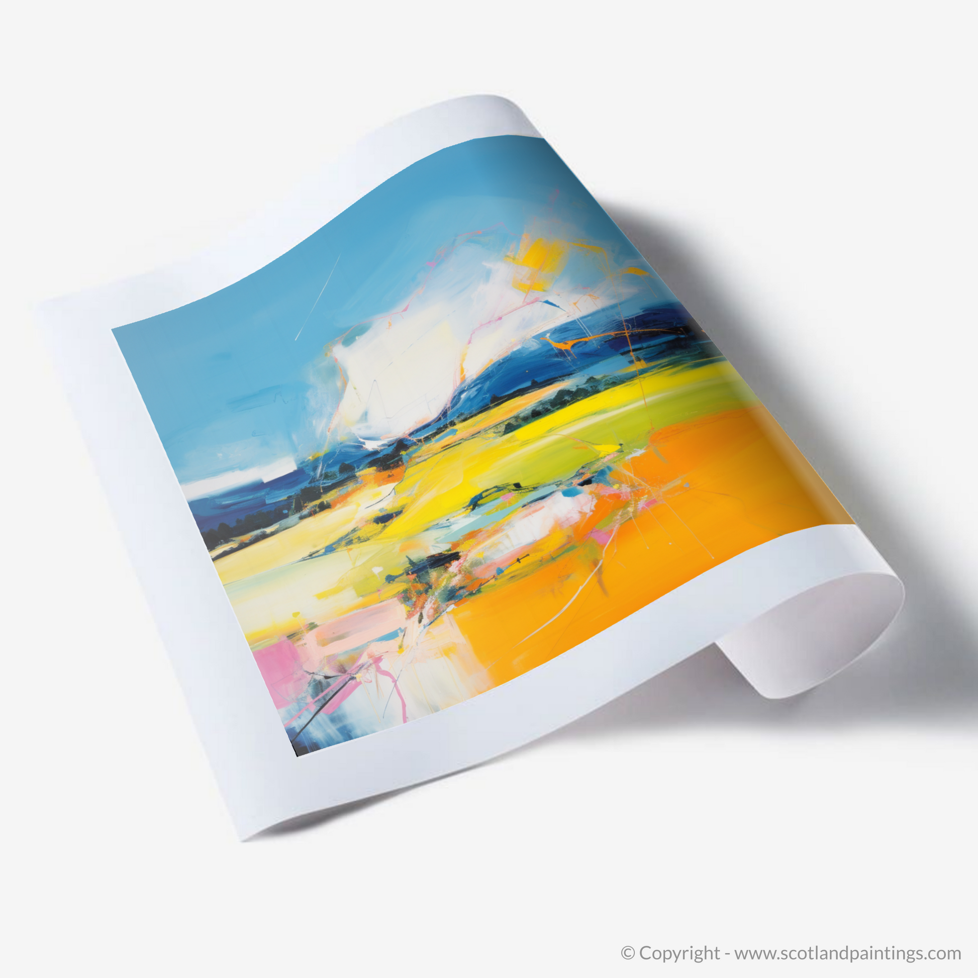 Art Print of Glenlivet, Moray in summer