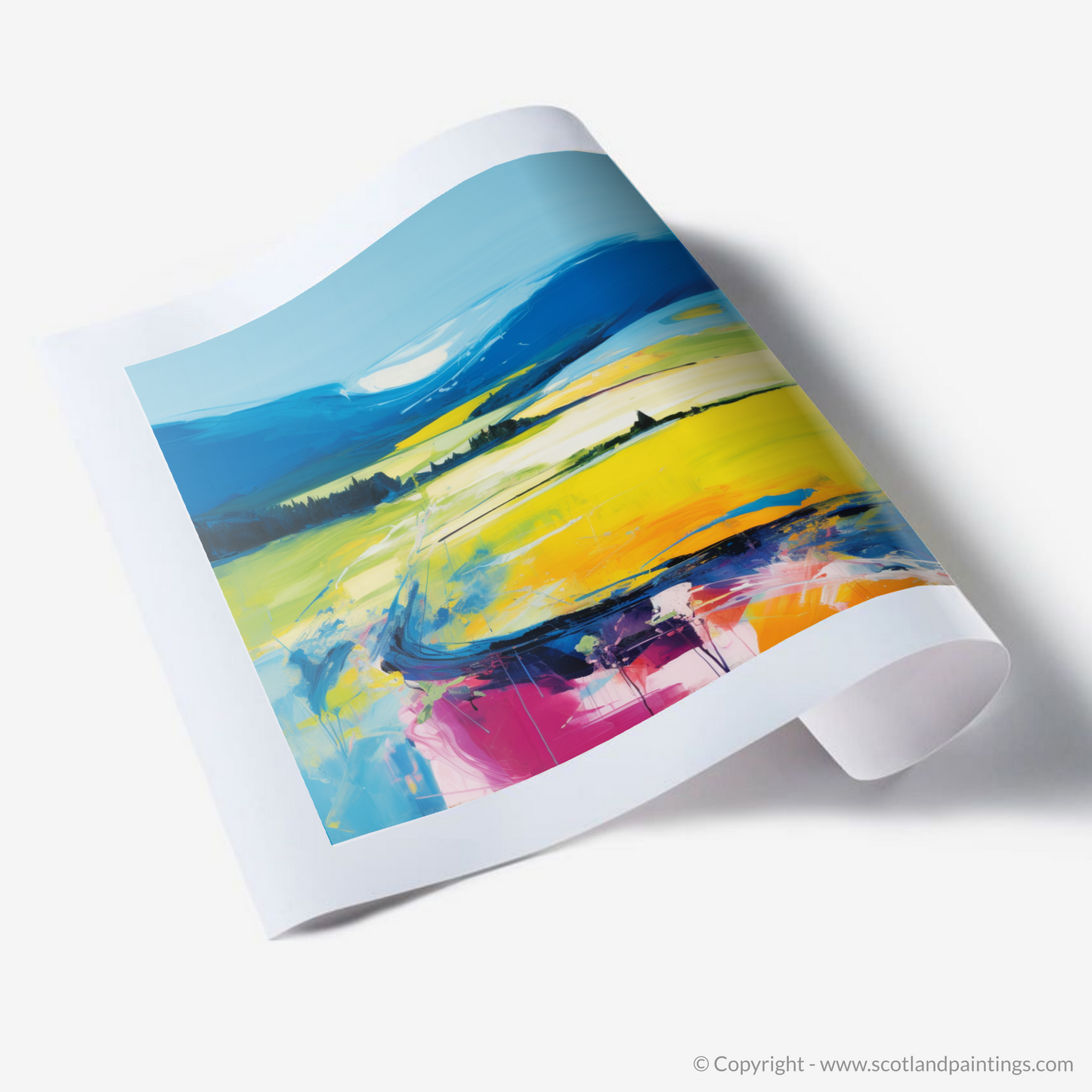 Art Print of Glenlivet, Moray in summer